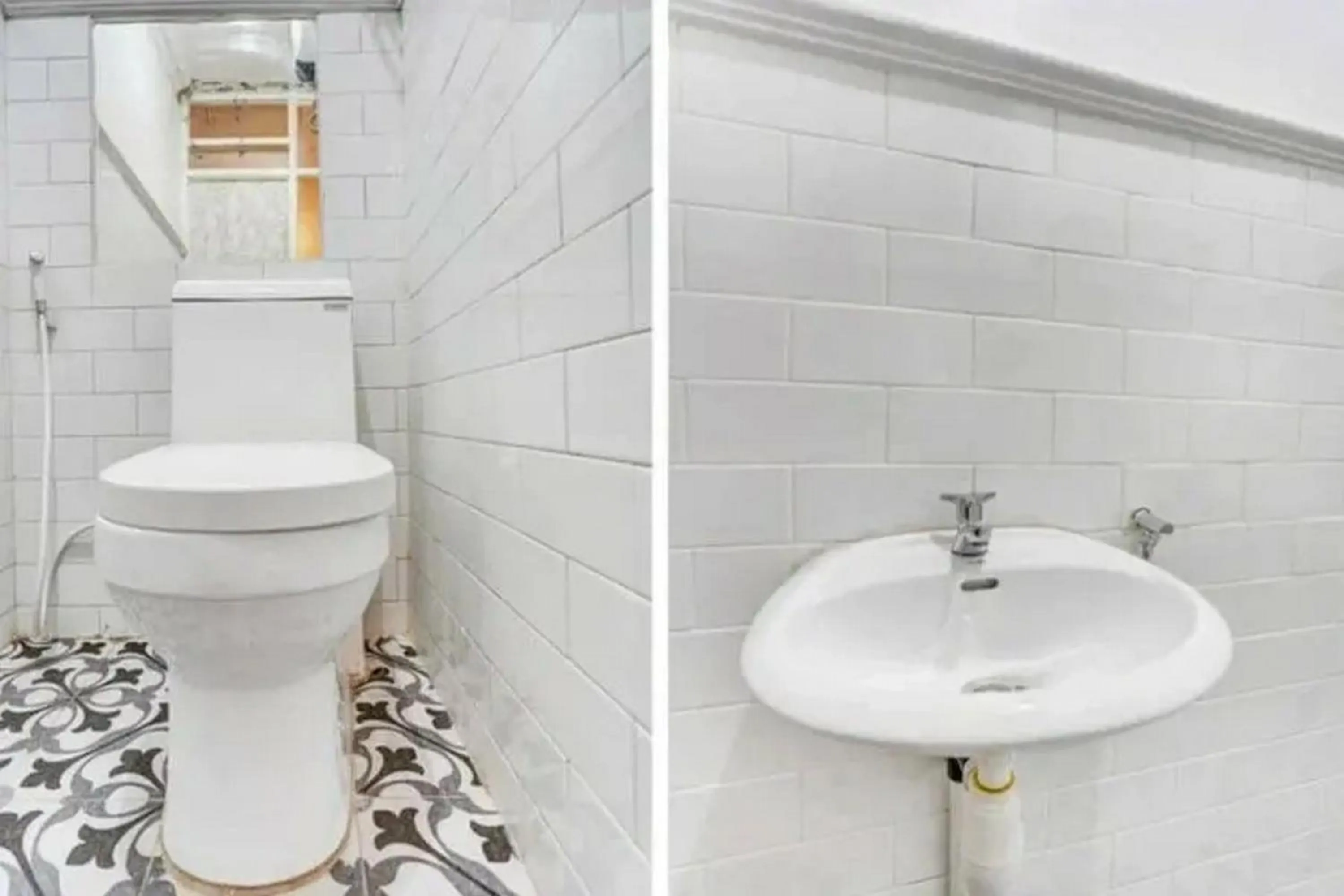 Bathroom in RedDoorz Syariah at Prapen Jaya Surabaya