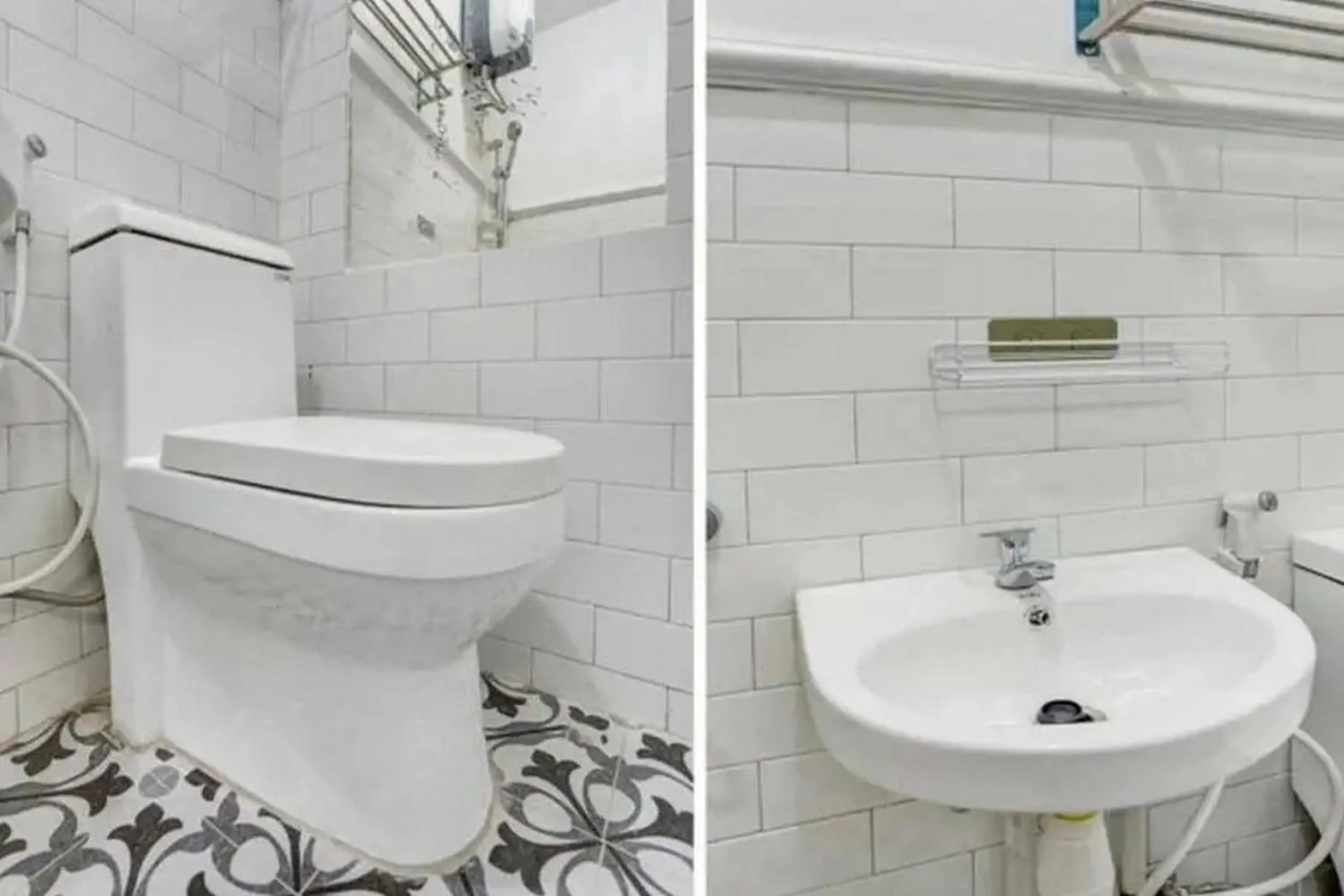 Bathroom in RedDoorz Syariah at Prapen Jaya Surabaya