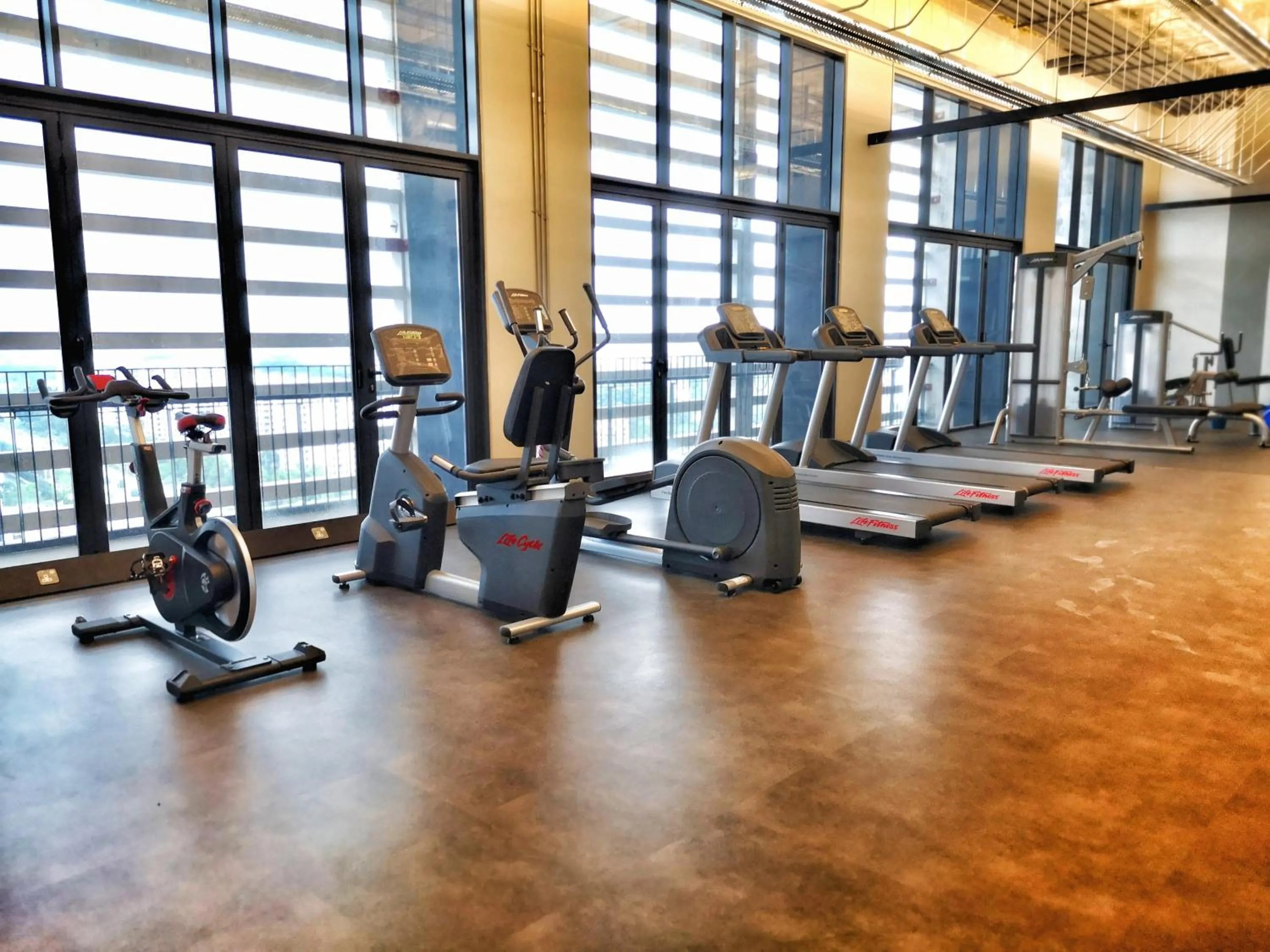 Fitness centre/facilities in Tamarind Suites by BeeStay Management