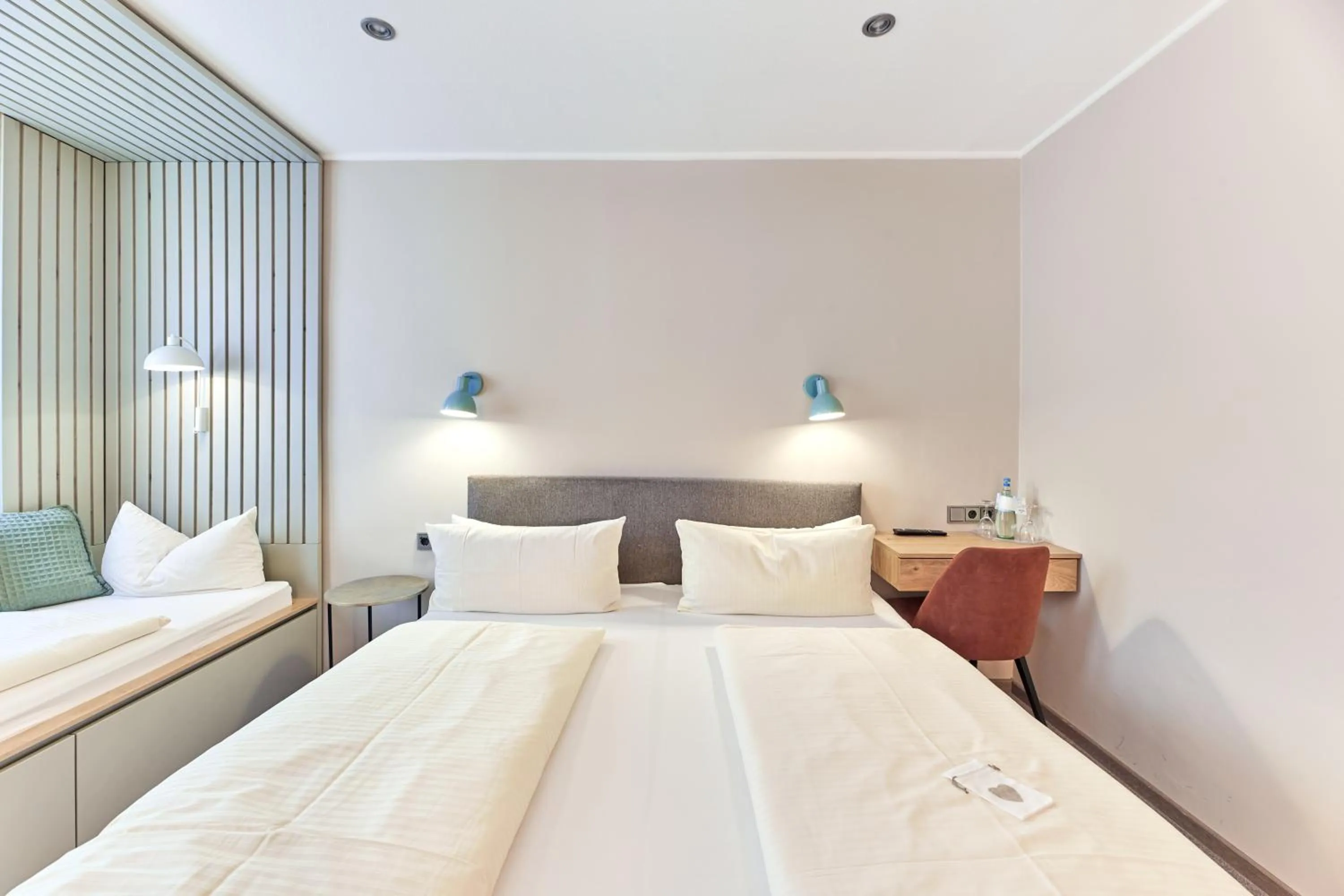 Bed in Hotel Weinhof