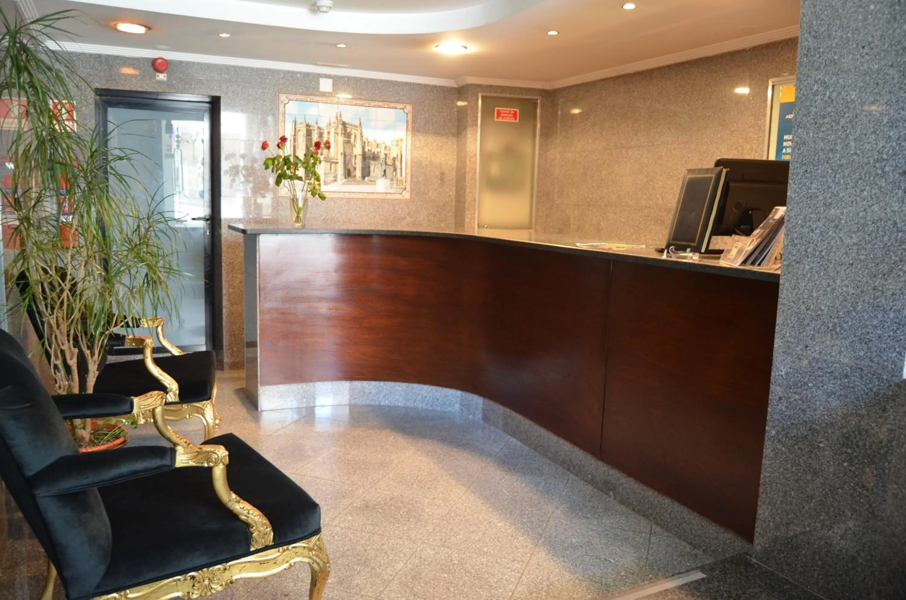 Lobby or reception in Residencia Filipe