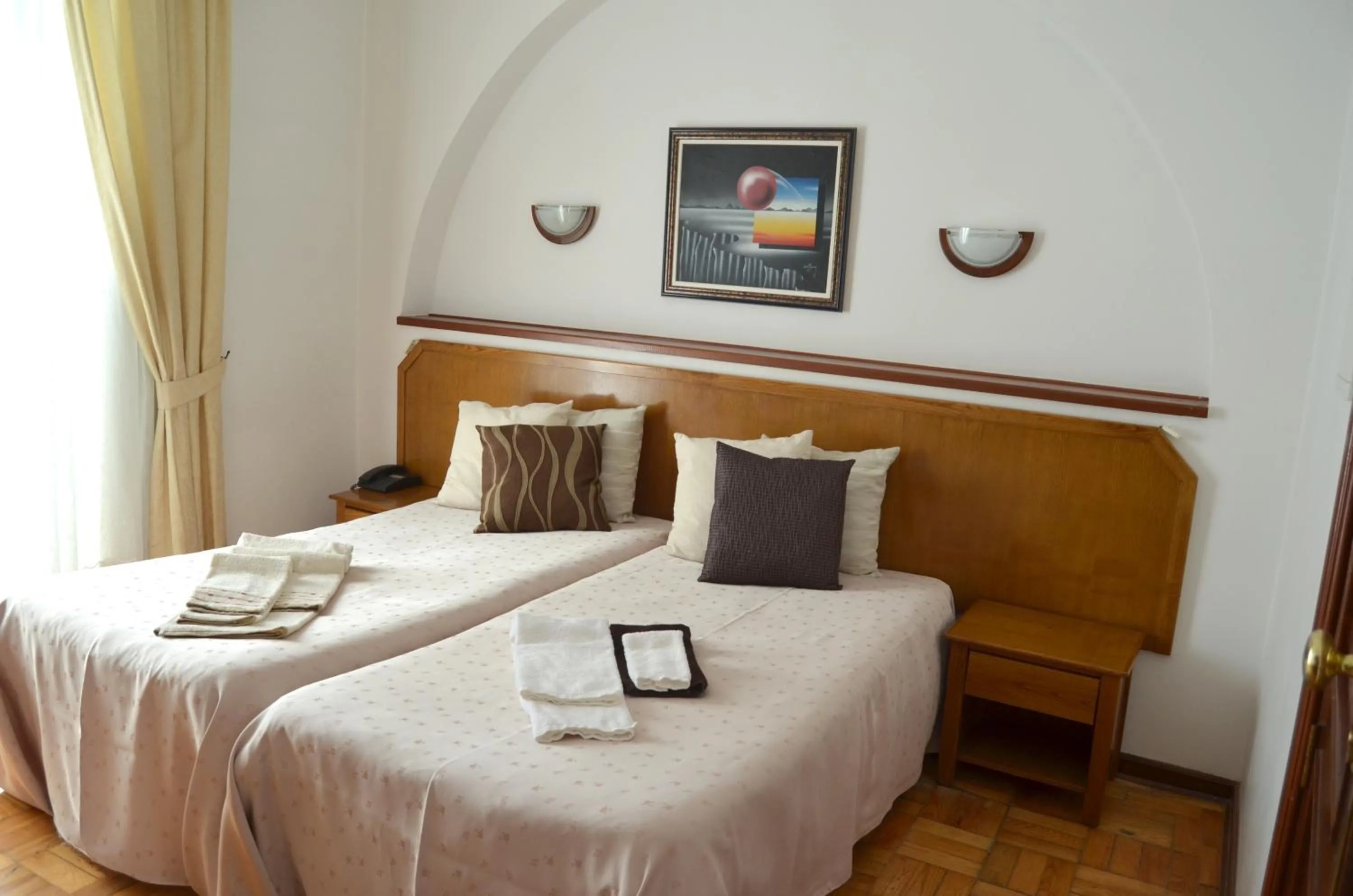 Bed in Residencia Filipe