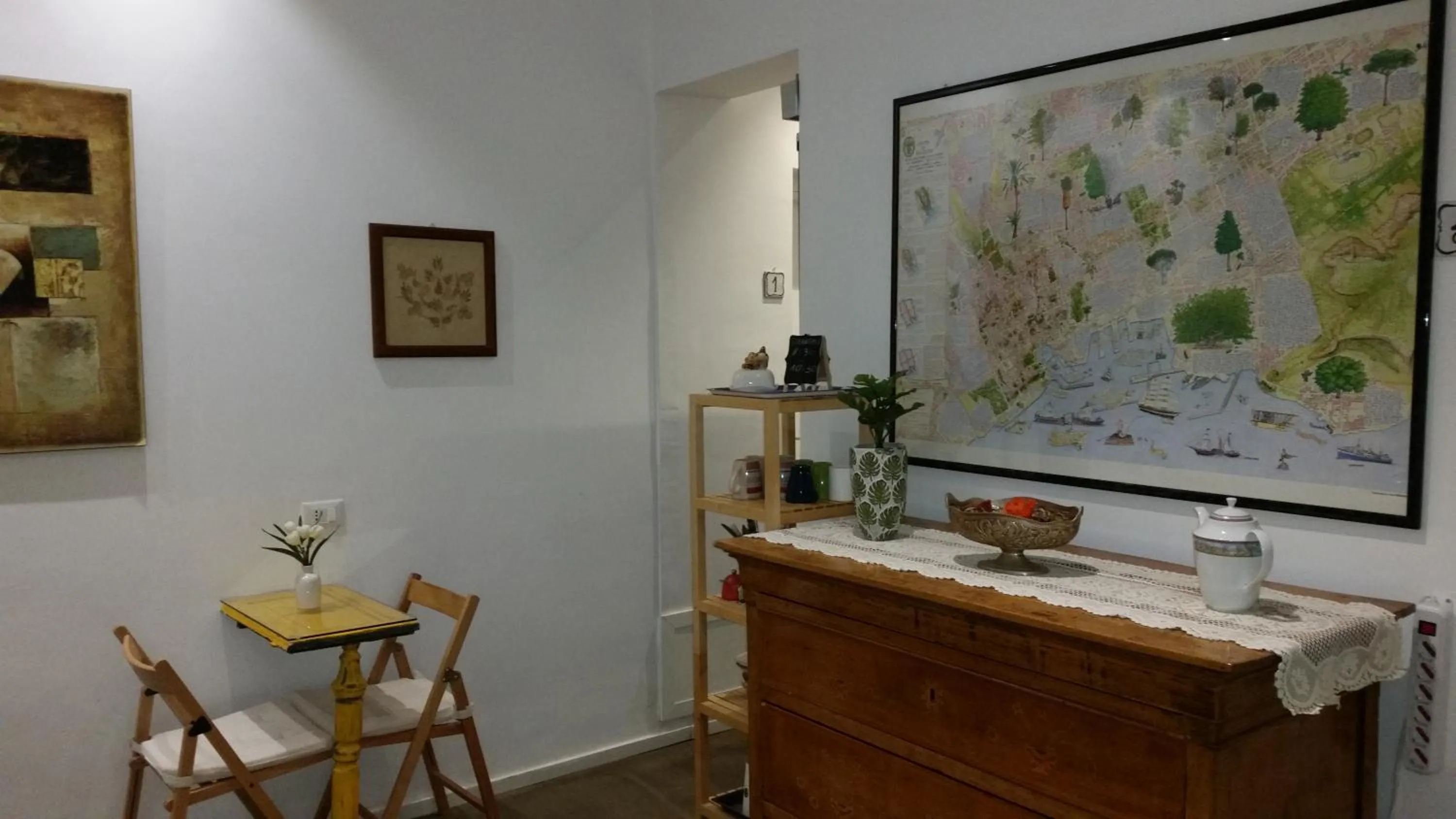 Lobby or reception in Palermo Rooms