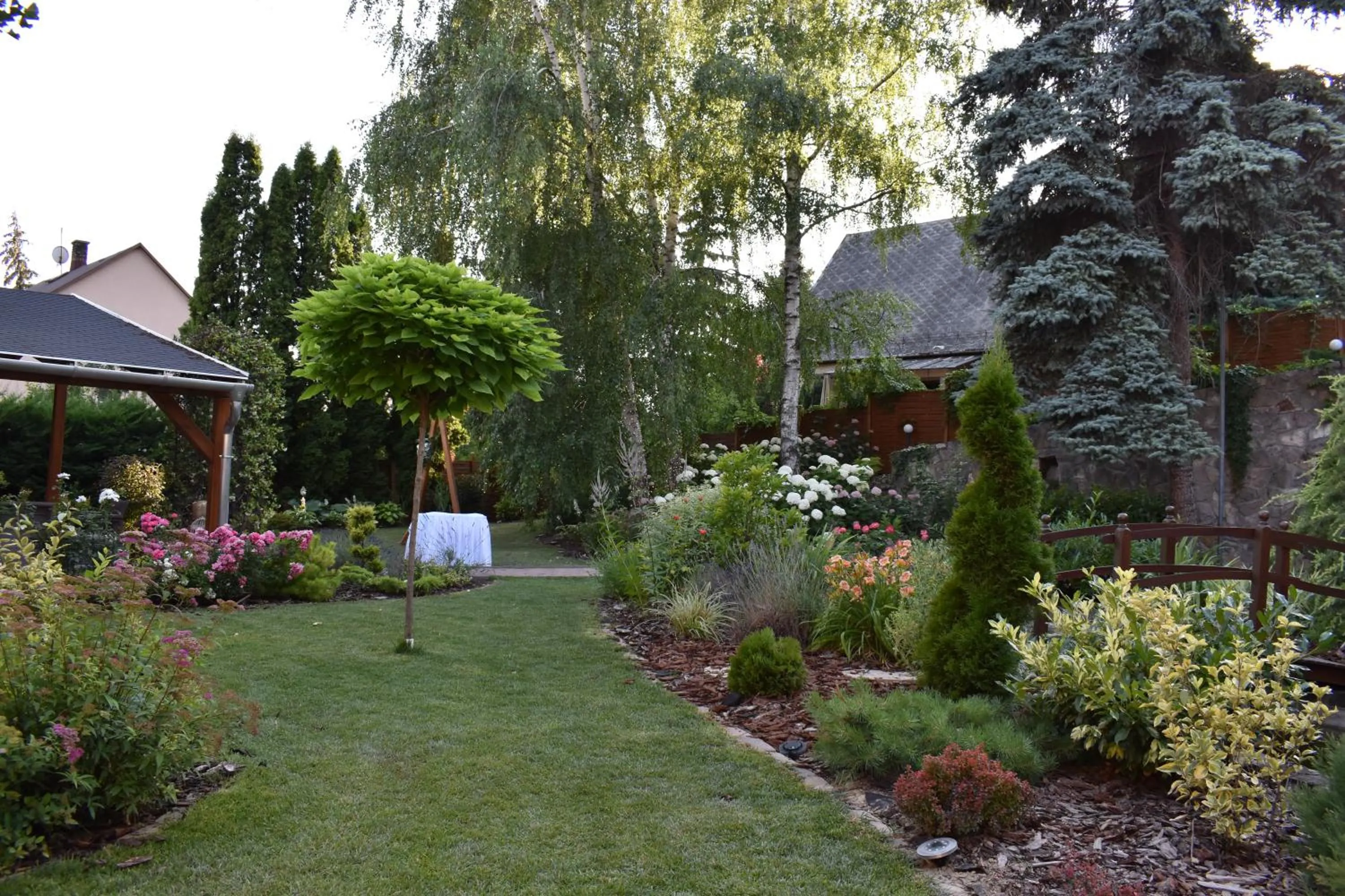 Garden in Árnyas Panzió Gödöllő
