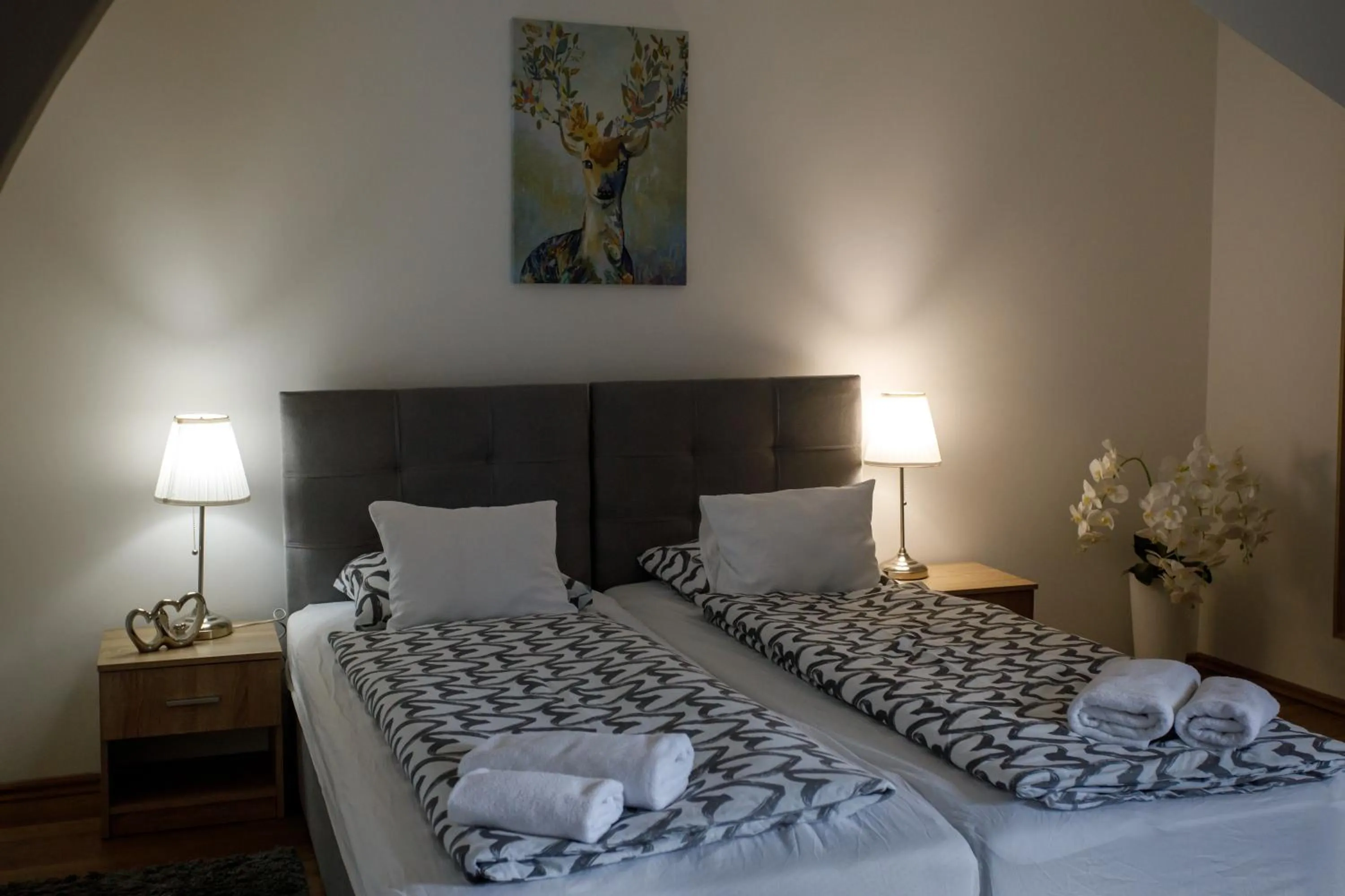 Bed in Árnyas Panzió Gödöllő