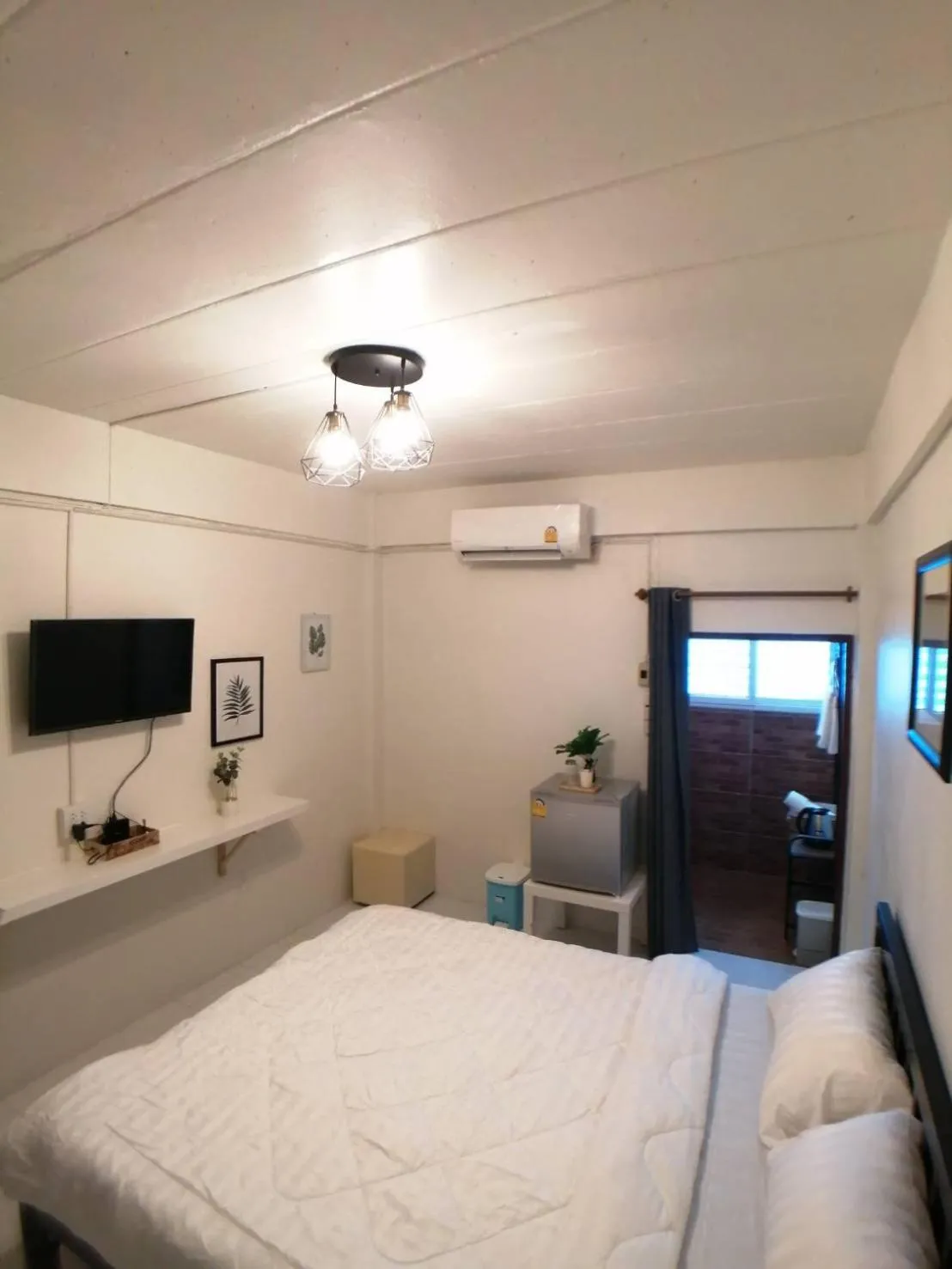 Balcony/Terrace, Bed in GoGoal Latkrabang