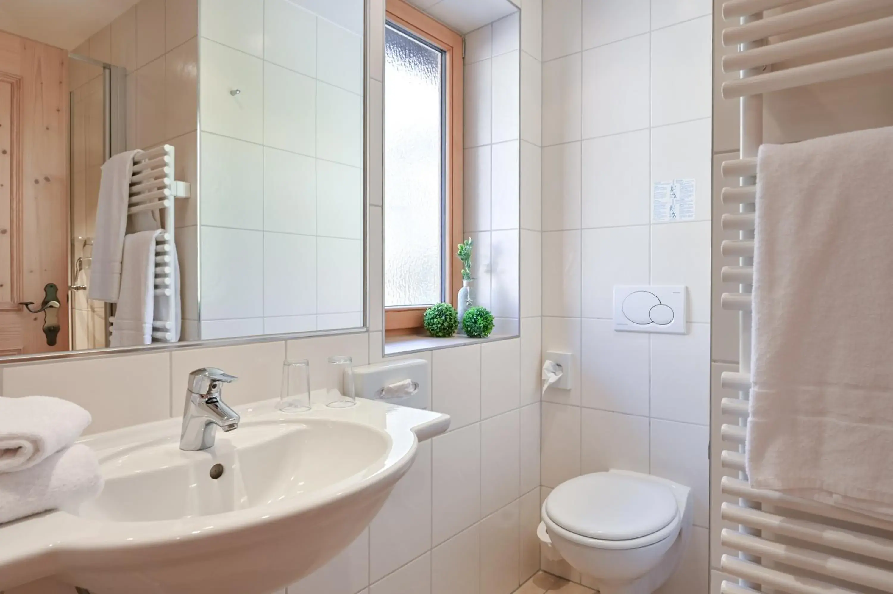 Bathroom in Hotel Alpenstuben