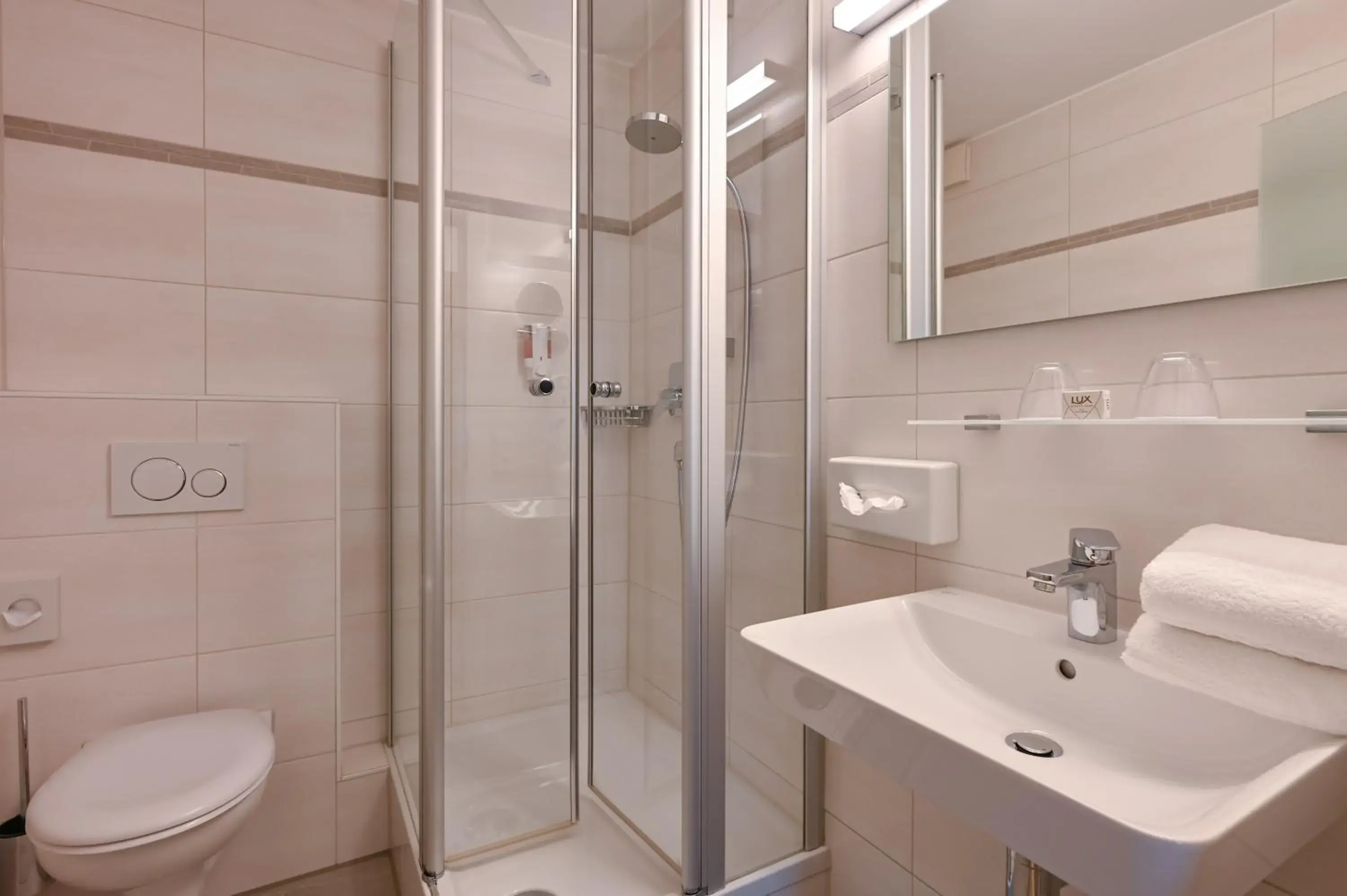 Bathroom in Hotel Alpenstuben