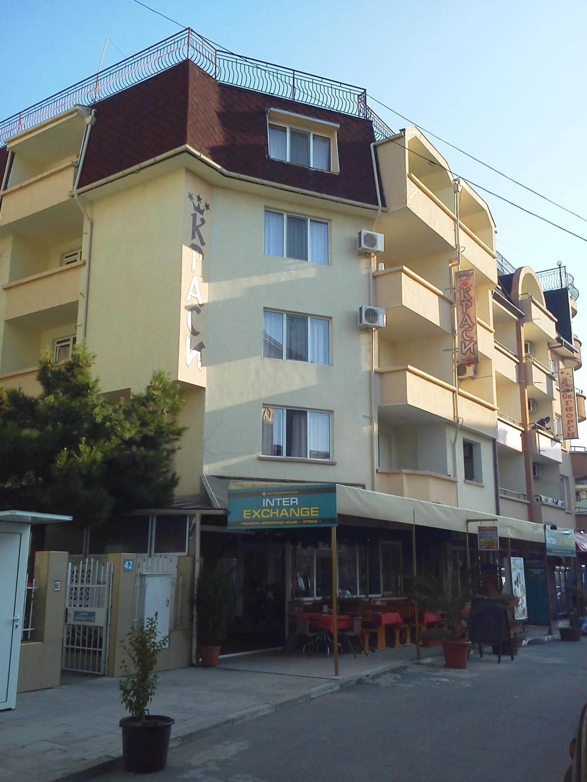 Property building in Krasi Hotel