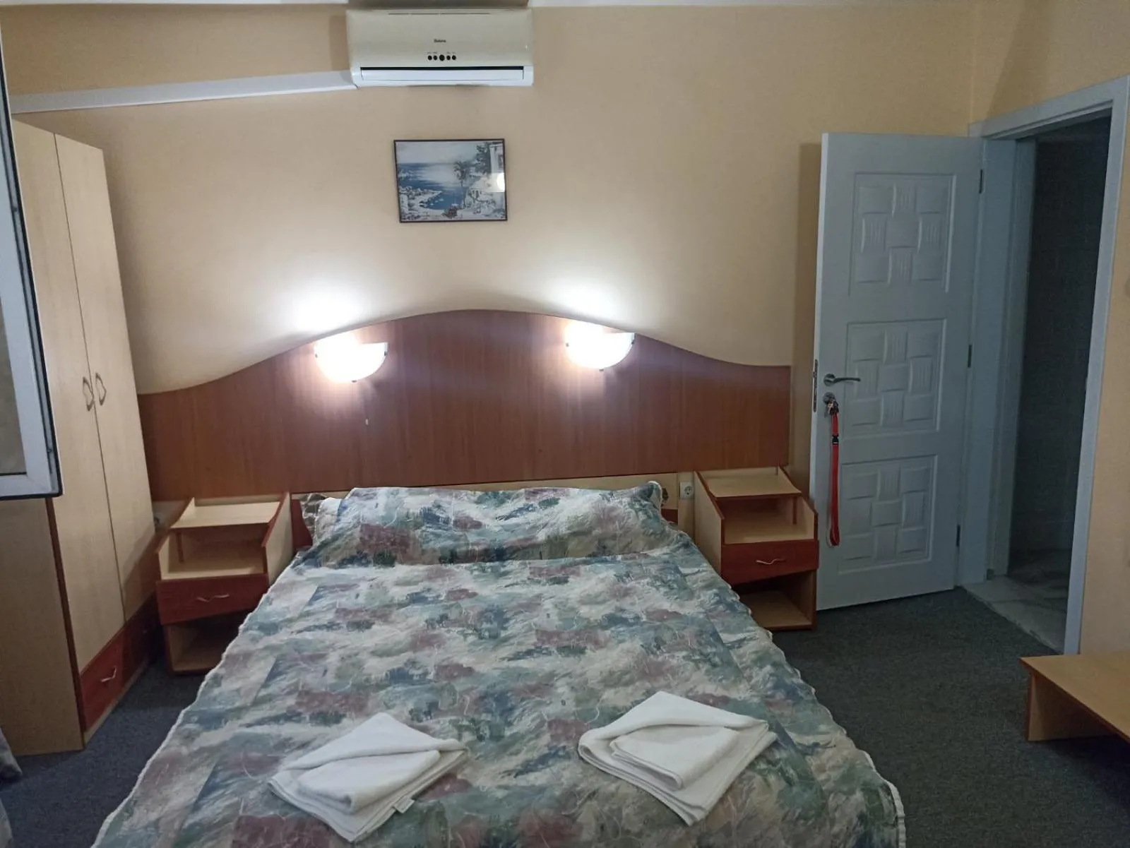 Photo of the whole room, Bed in Krasi Hotel