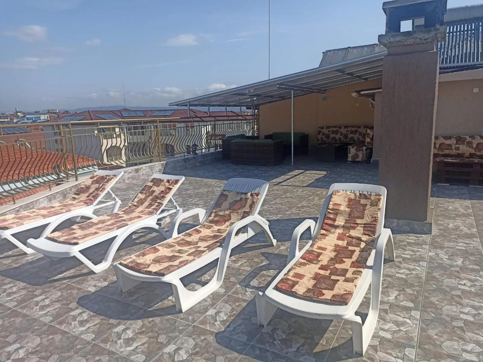 sunbed in Krasi Hotel