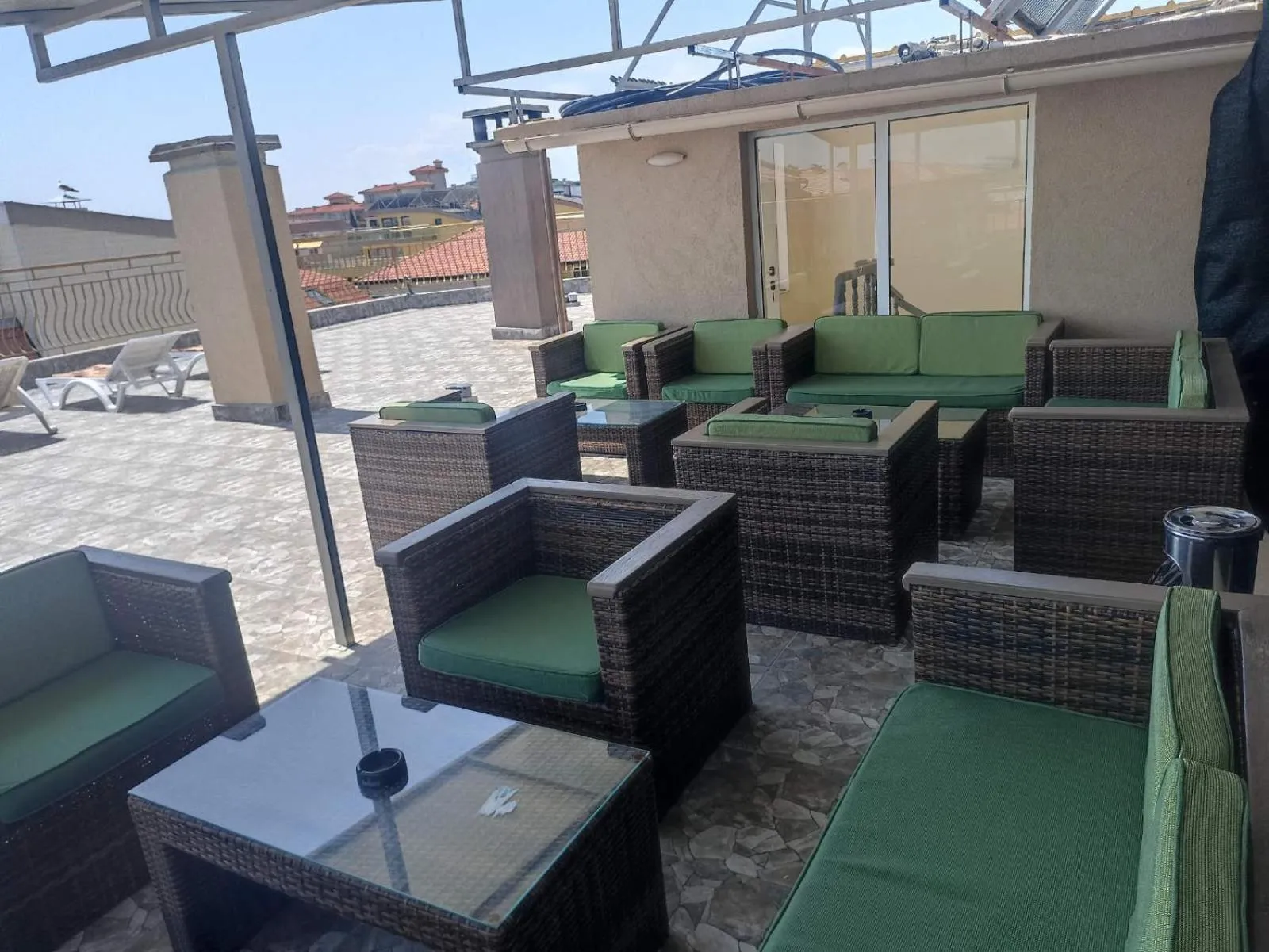 Seating area in Krasi Hotel