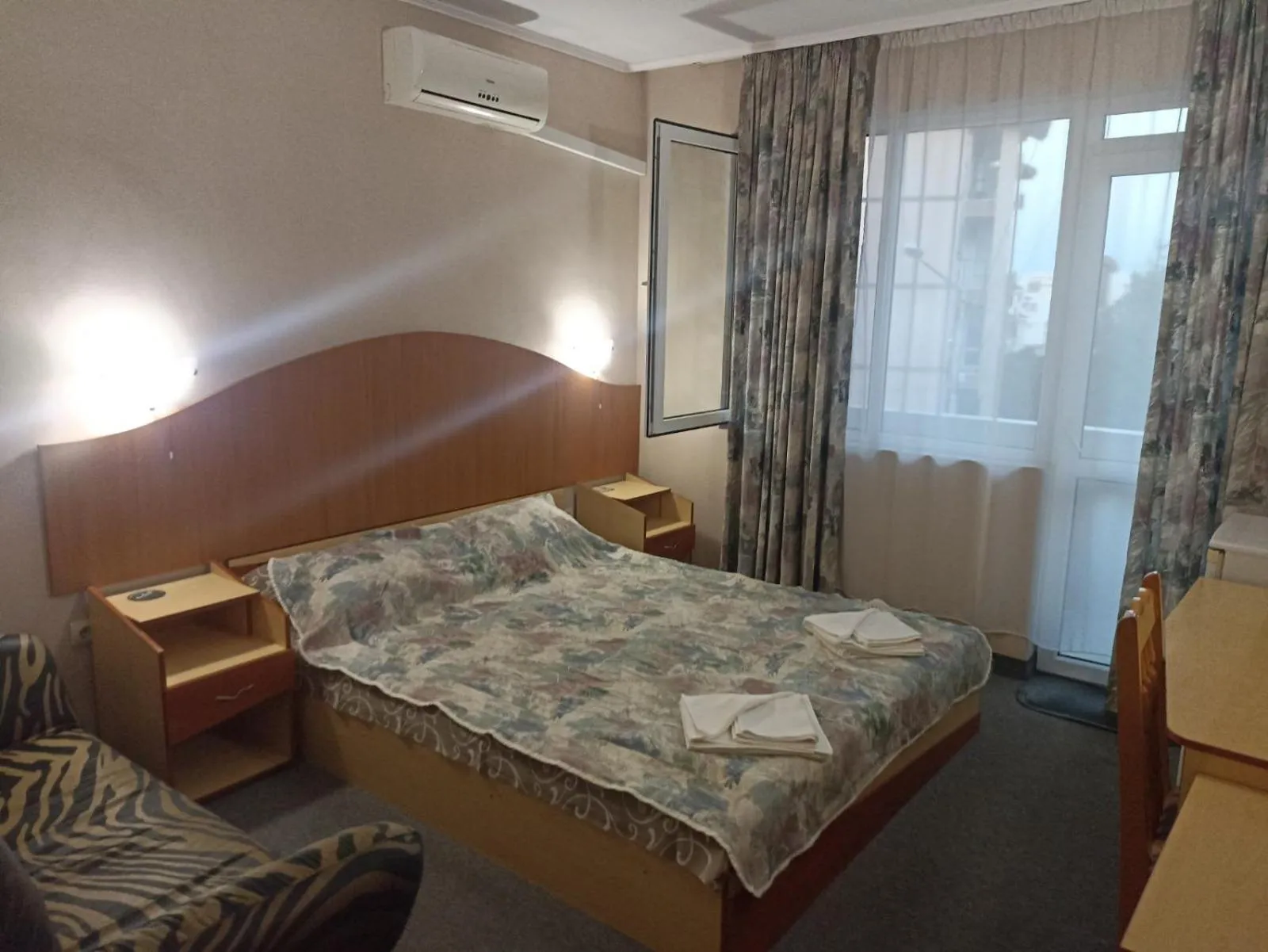 Photo of the whole room, Bed in Krasi Hotel