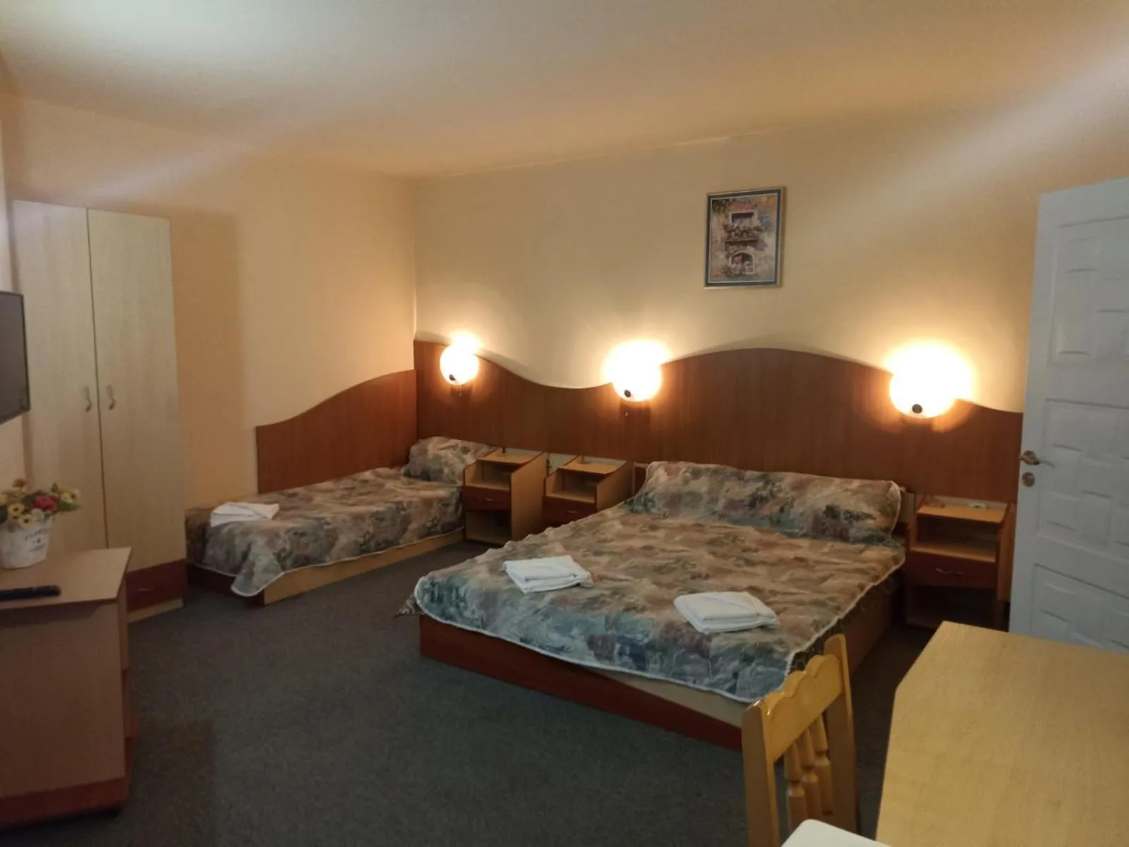 Bedroom, Bed in Krasi Hotel