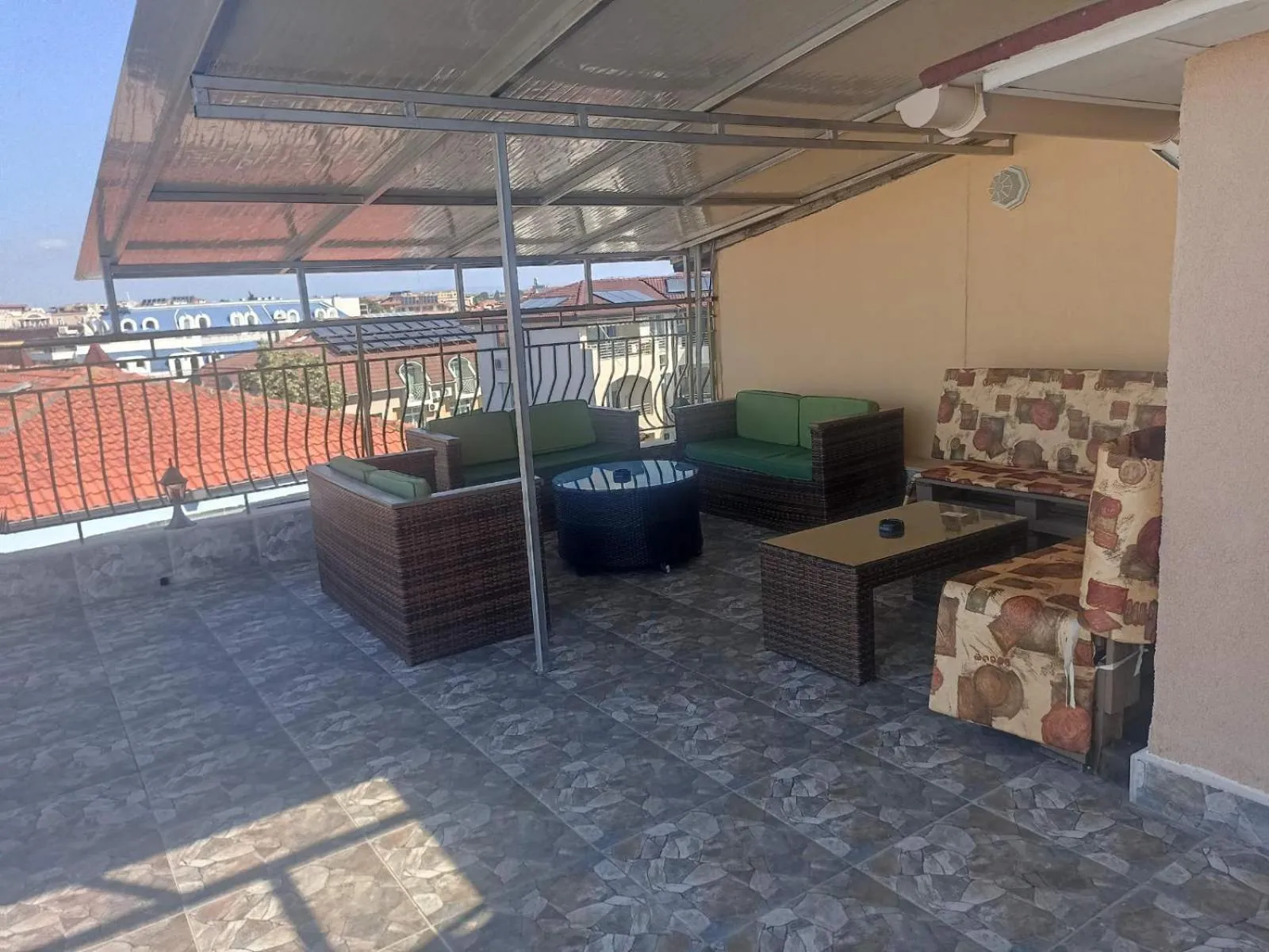 Balcony/Terrace in Krasi Hotel