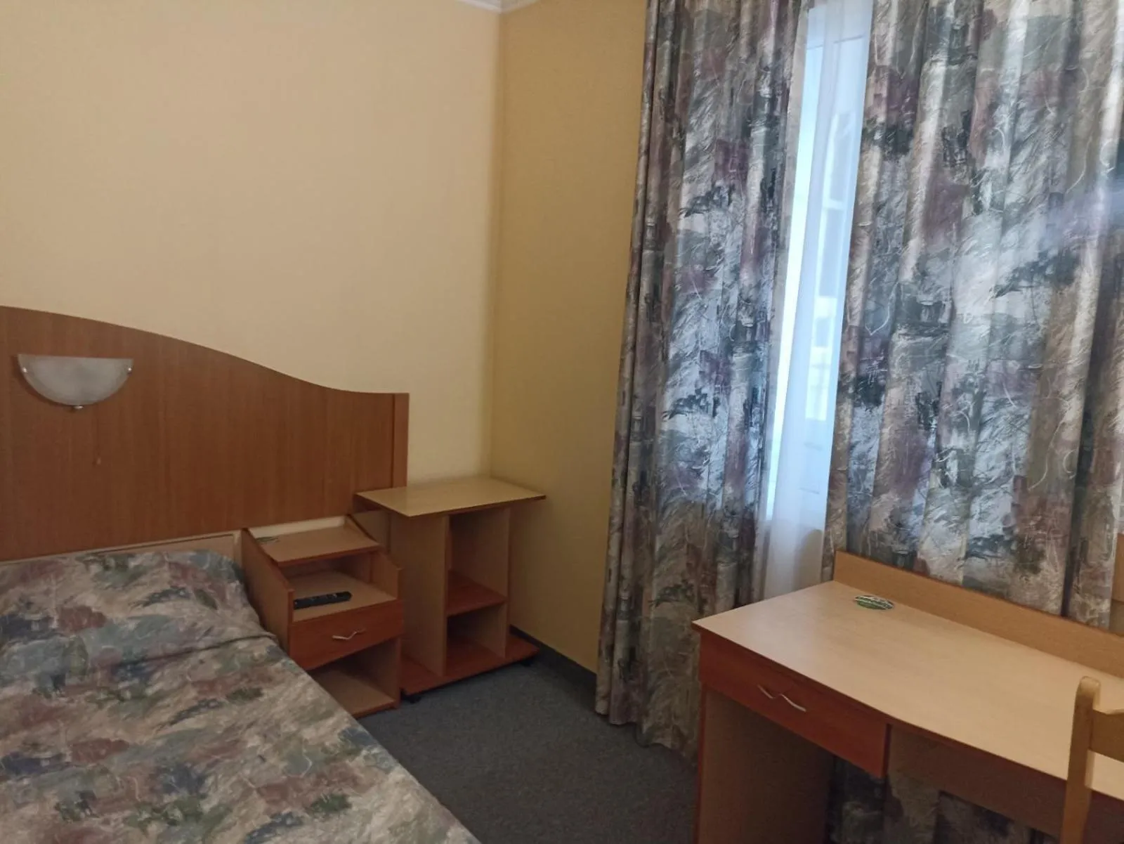Bed in Krasi Hotel