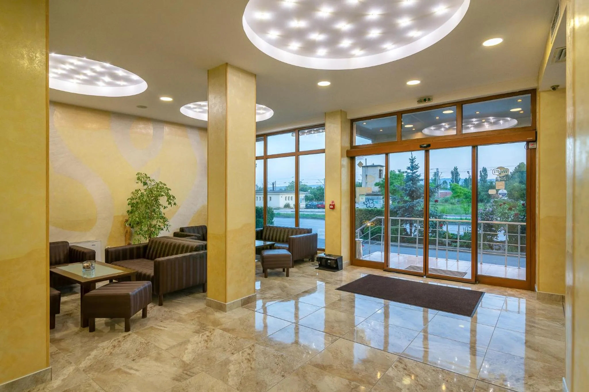 Lobby or reception in Adamo Hotel
