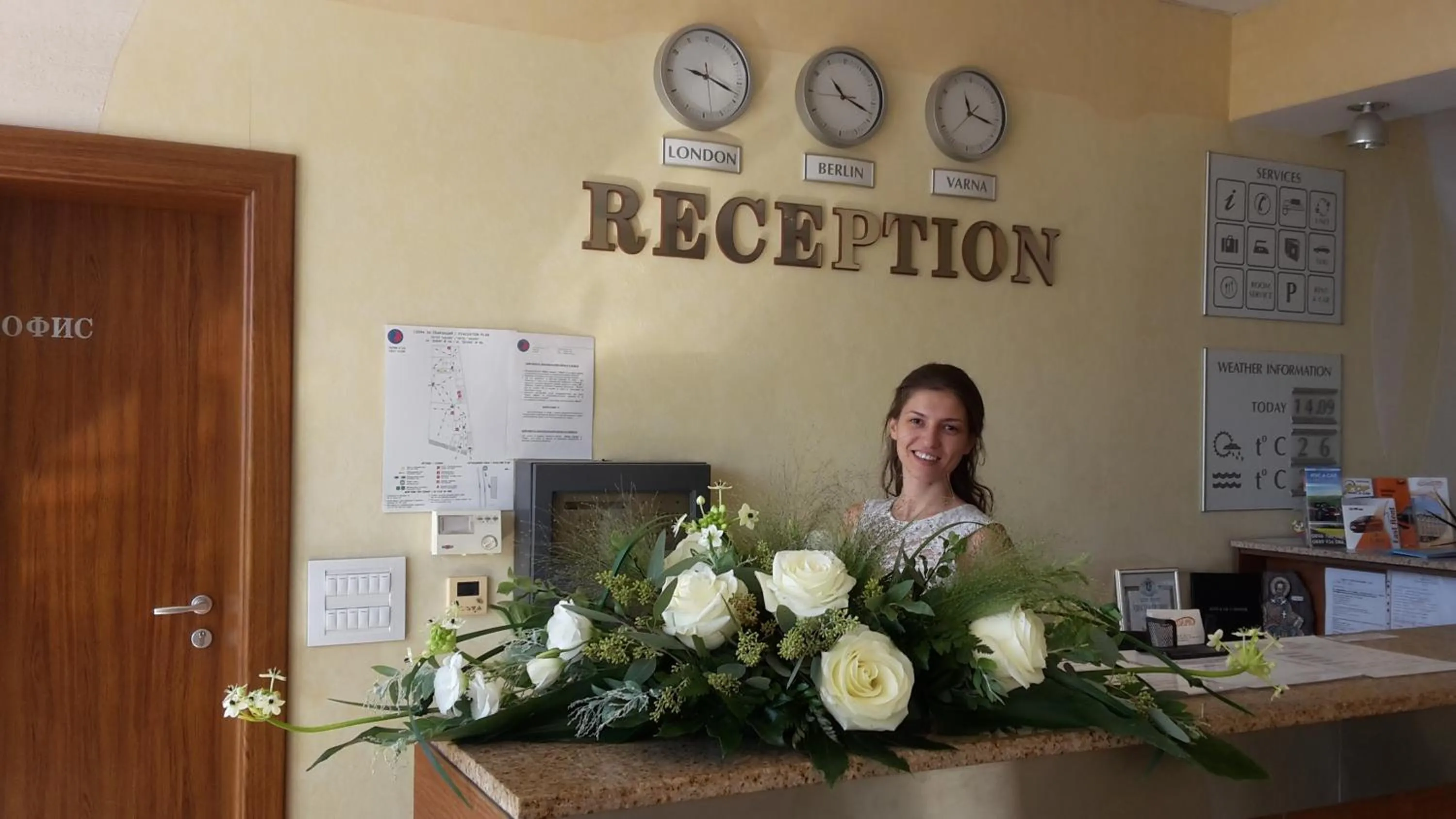 Staff in Adamo Hotel