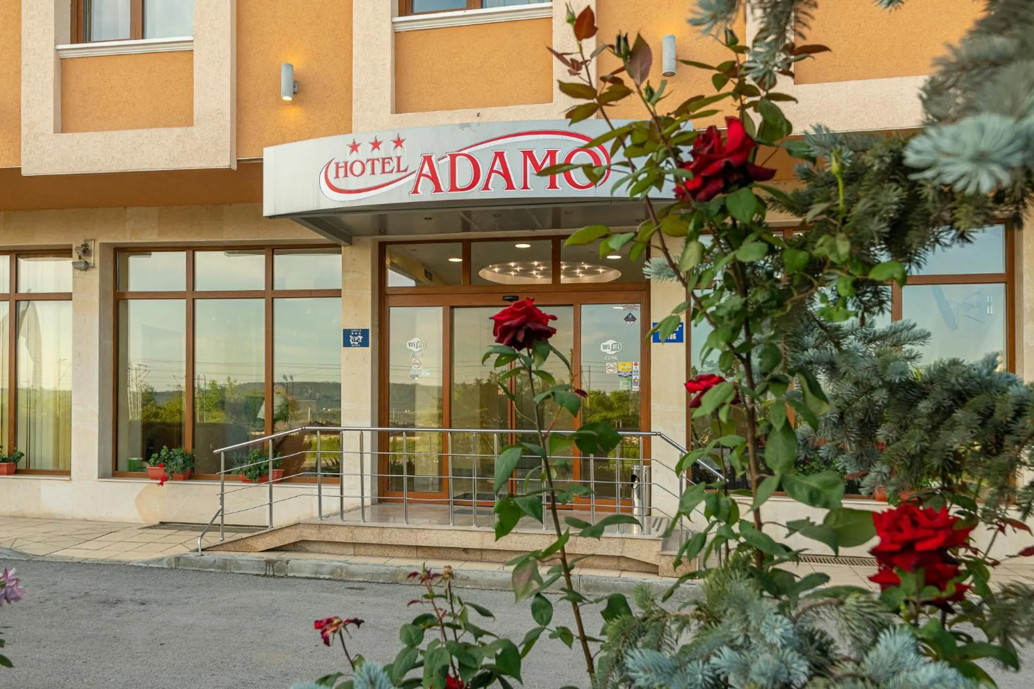 Facade/entrance in Adamo Hotel