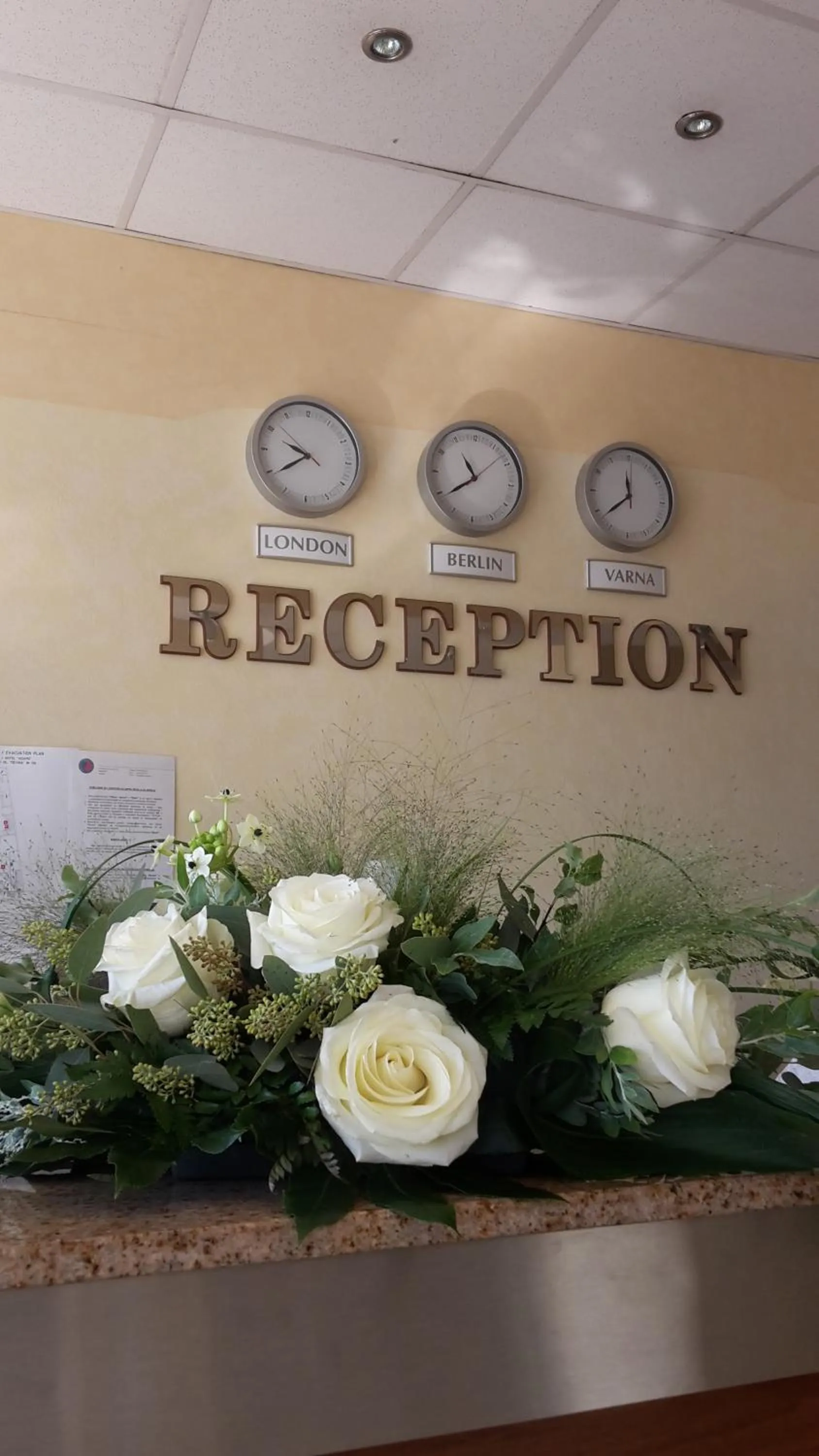 Lobby or reception in Adamo Hotel