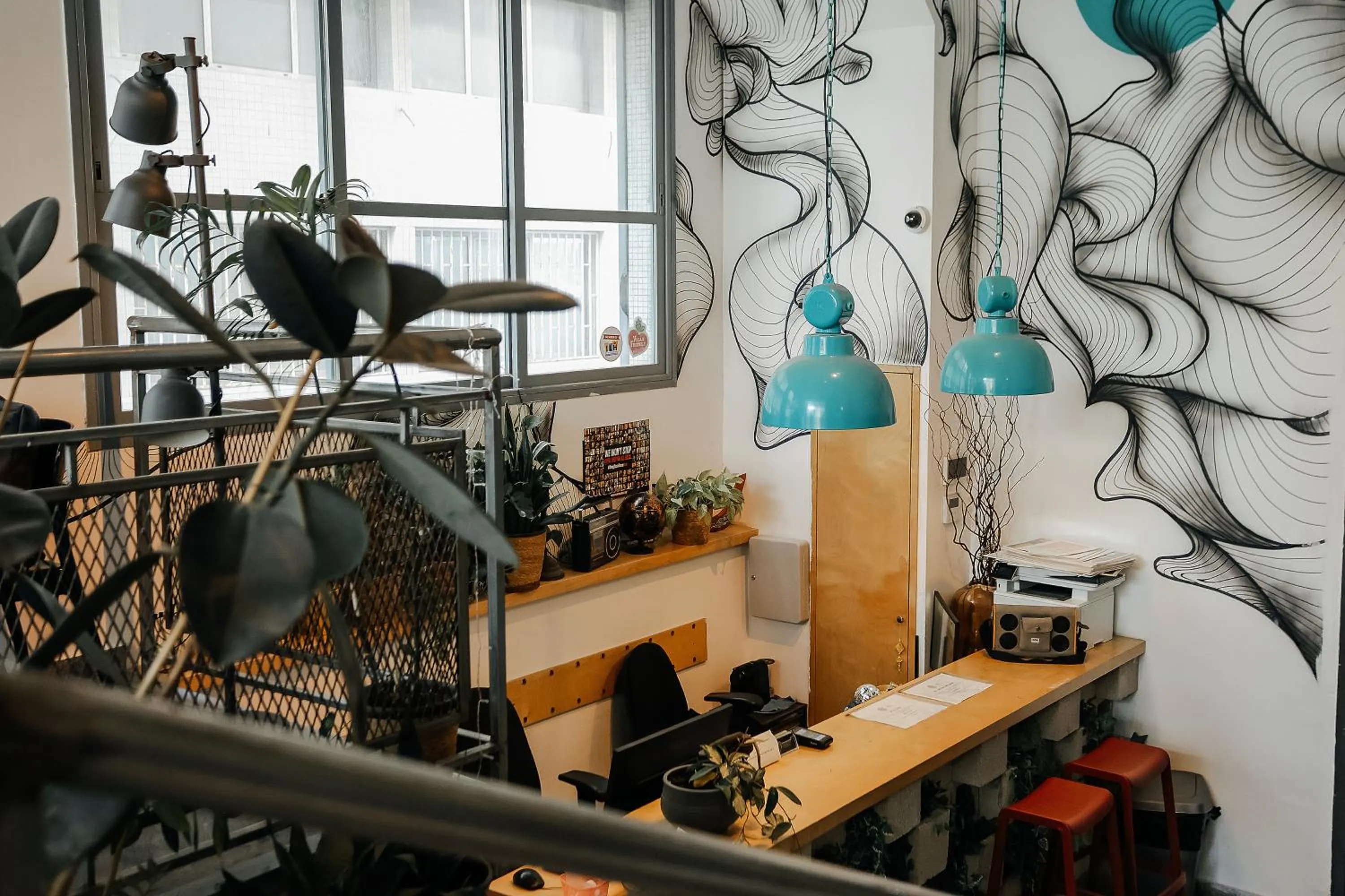 Decorative detail in Domus Metro Hotel