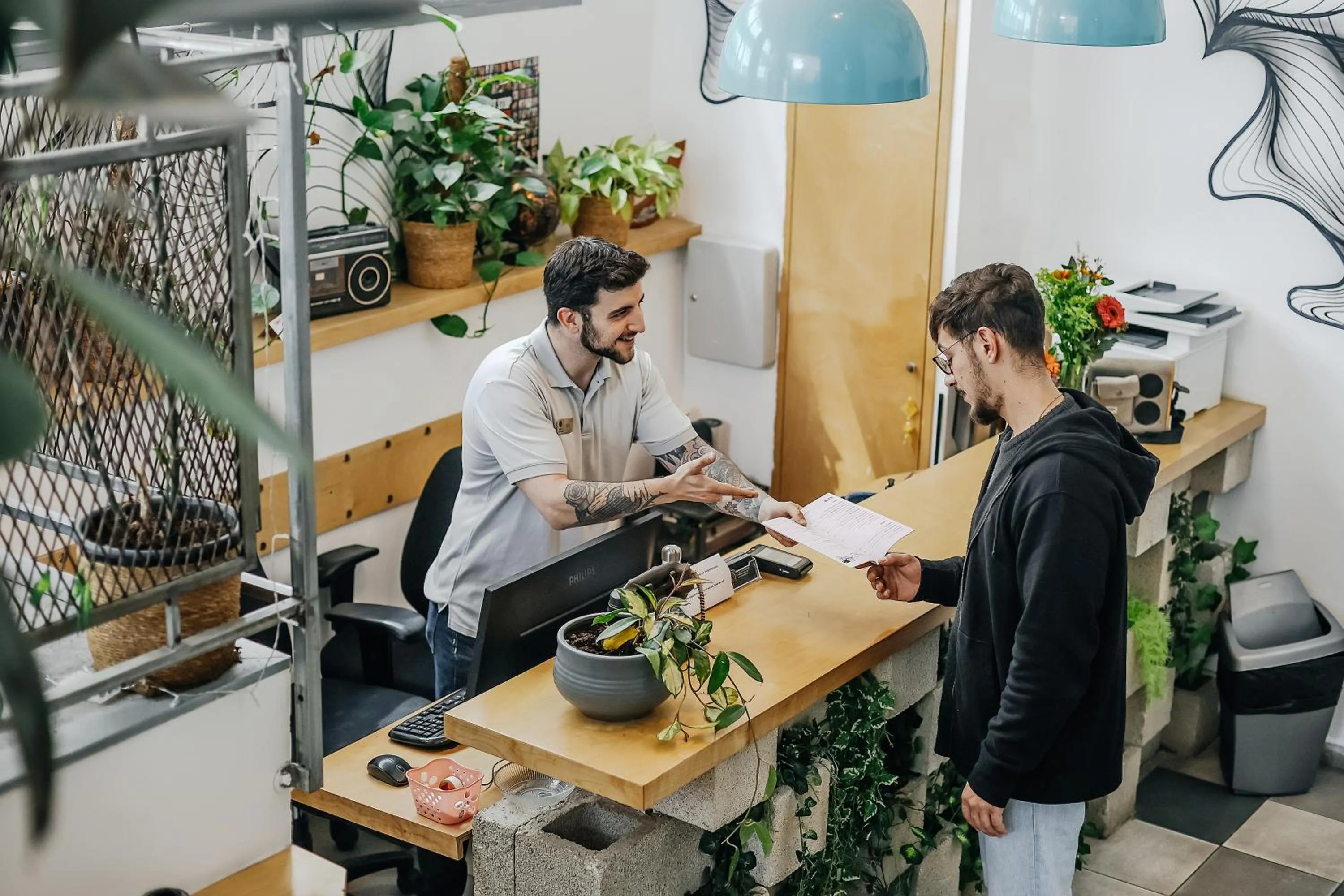 People in Domus Metro Hotel
