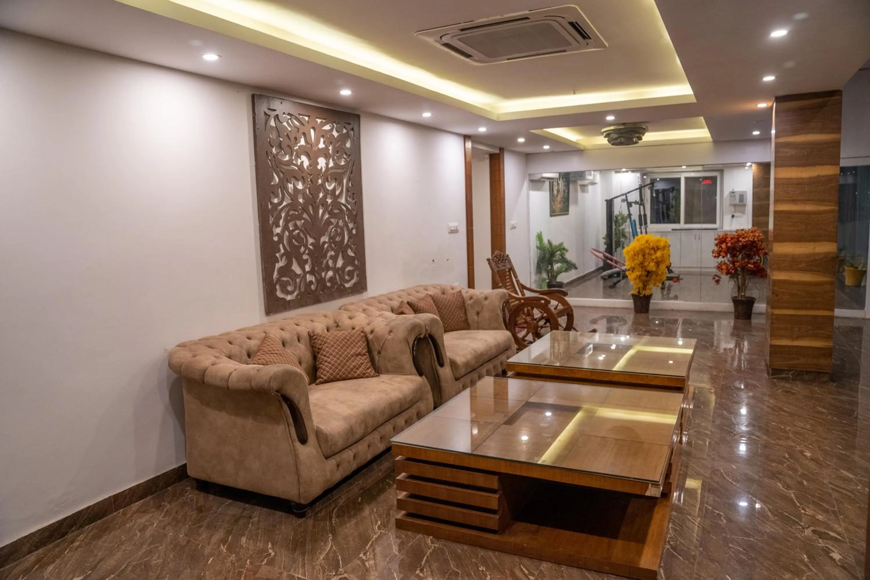 Lobby or reception in Height View Residency