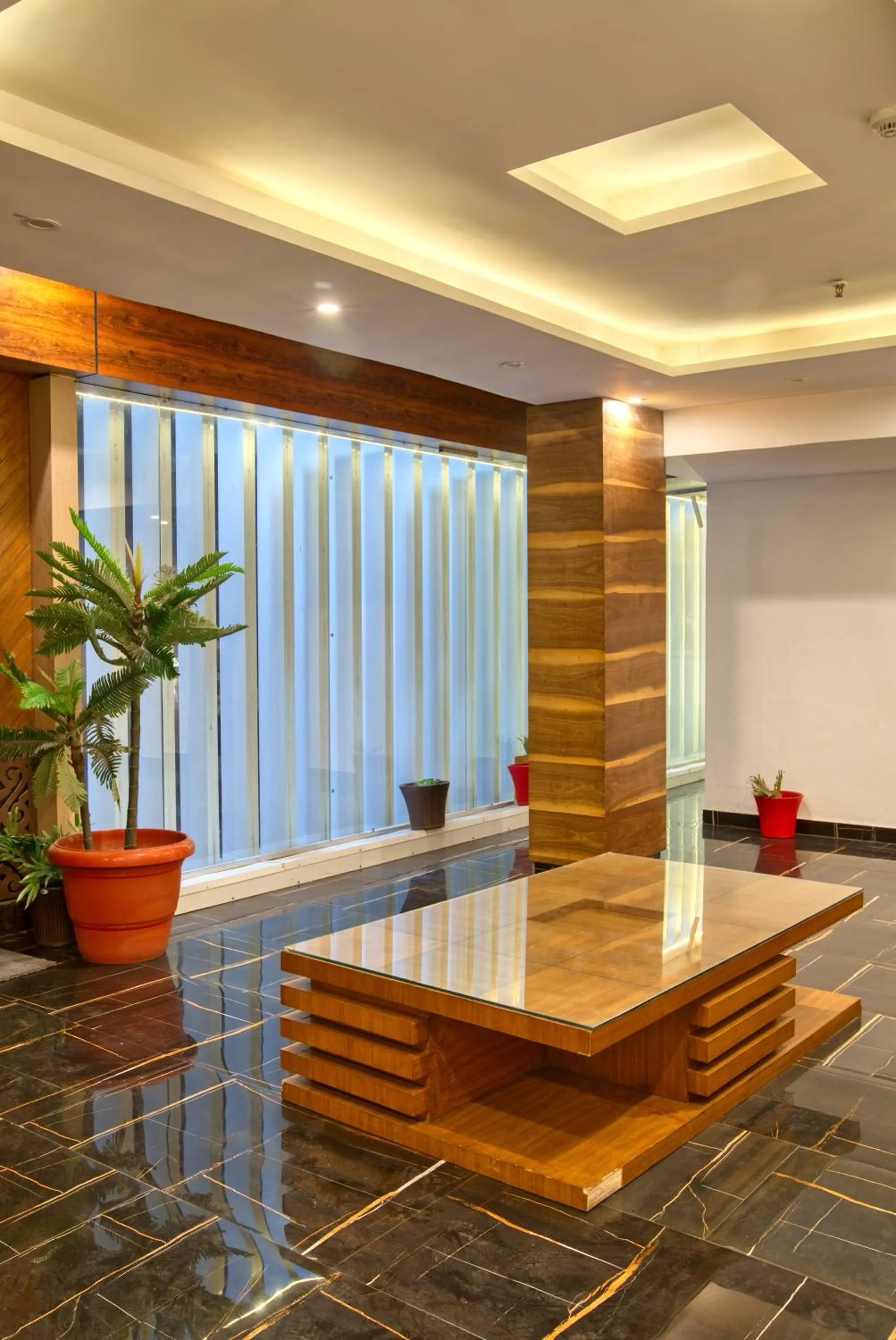 Floor plan in Height View Residency