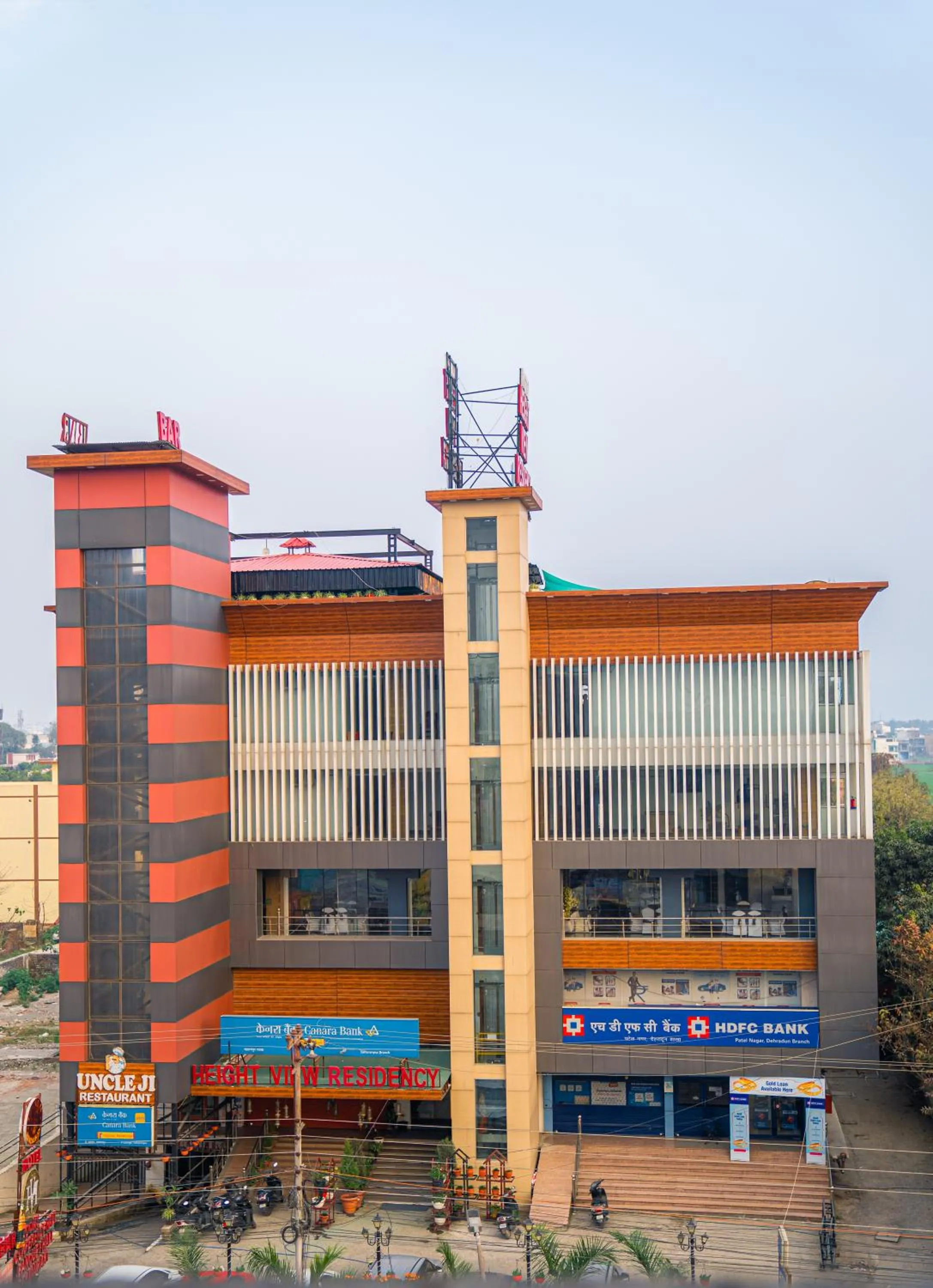 Property building in Height View Residency