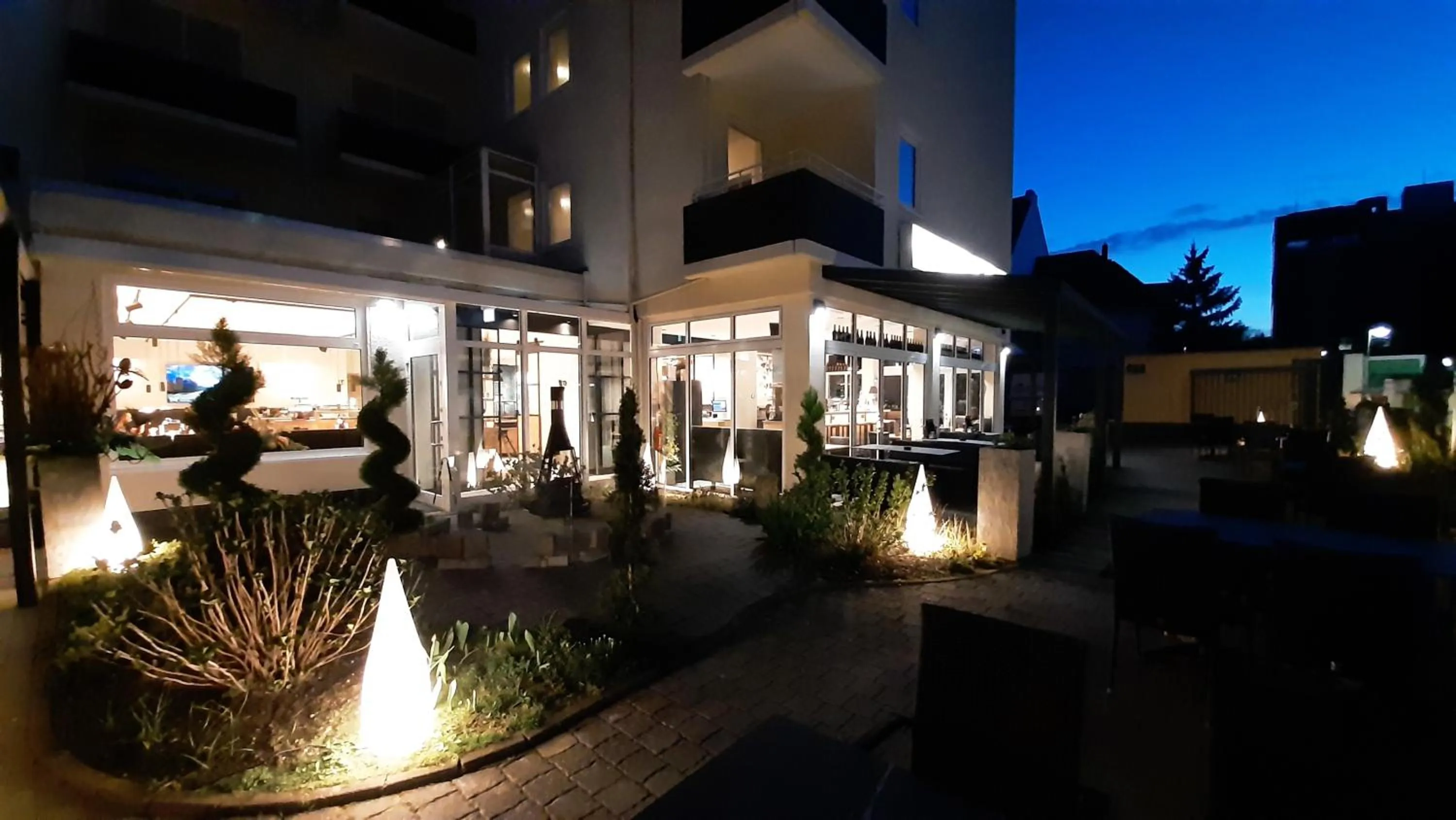 Garden in Hotel Krupp