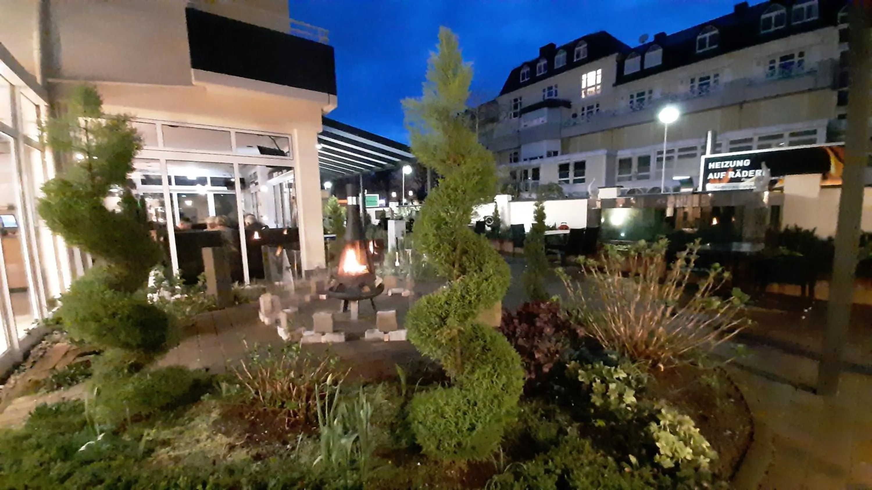 Garden in Hotel Krupp