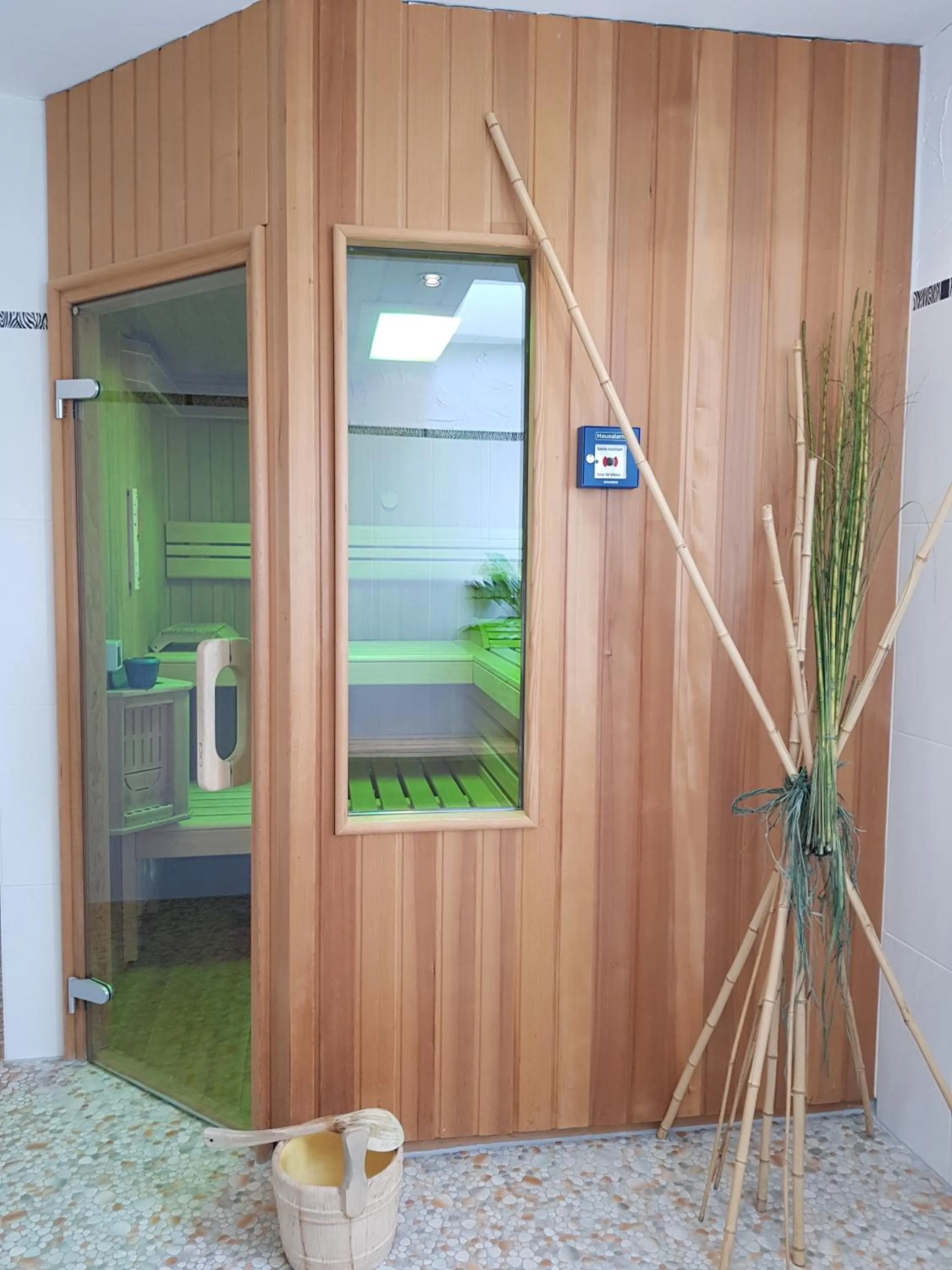 Sauna in Hotel Krupp