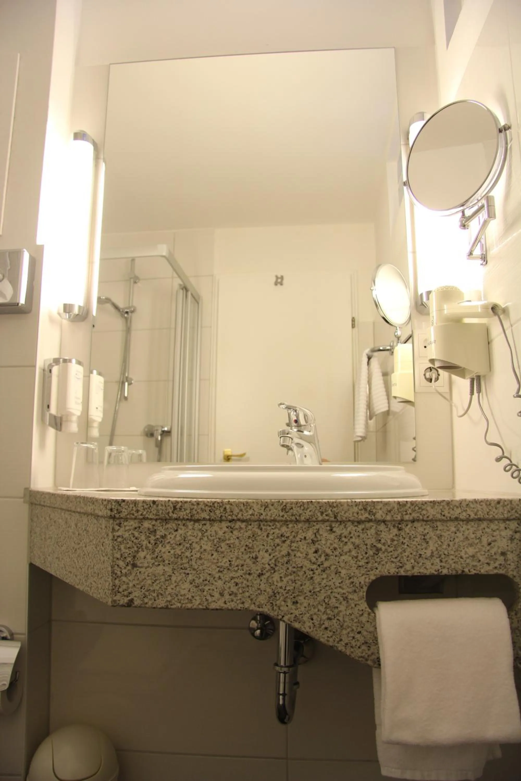 Bathroom in Hotel Krupp