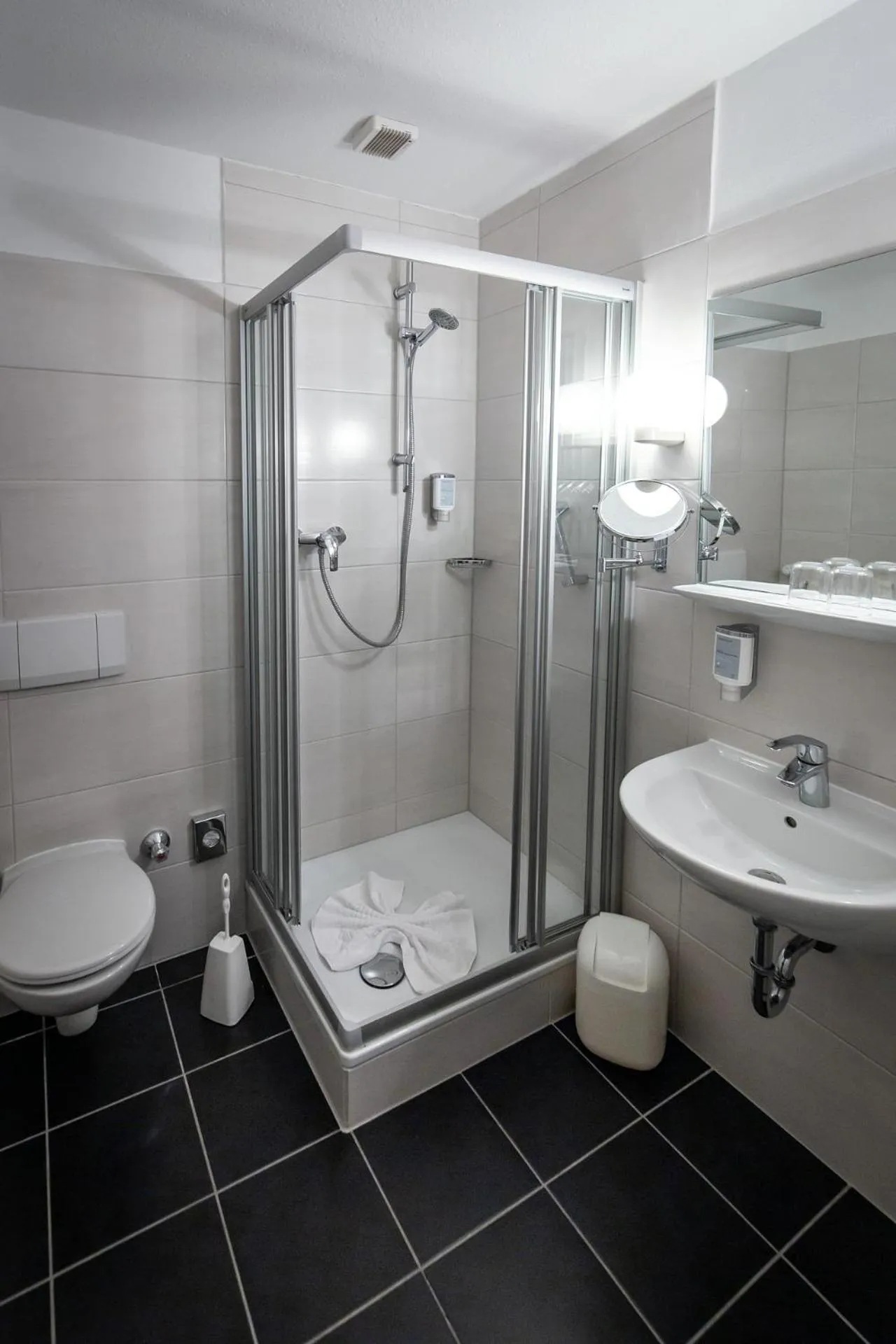 Bathroom in Hotel Krupp