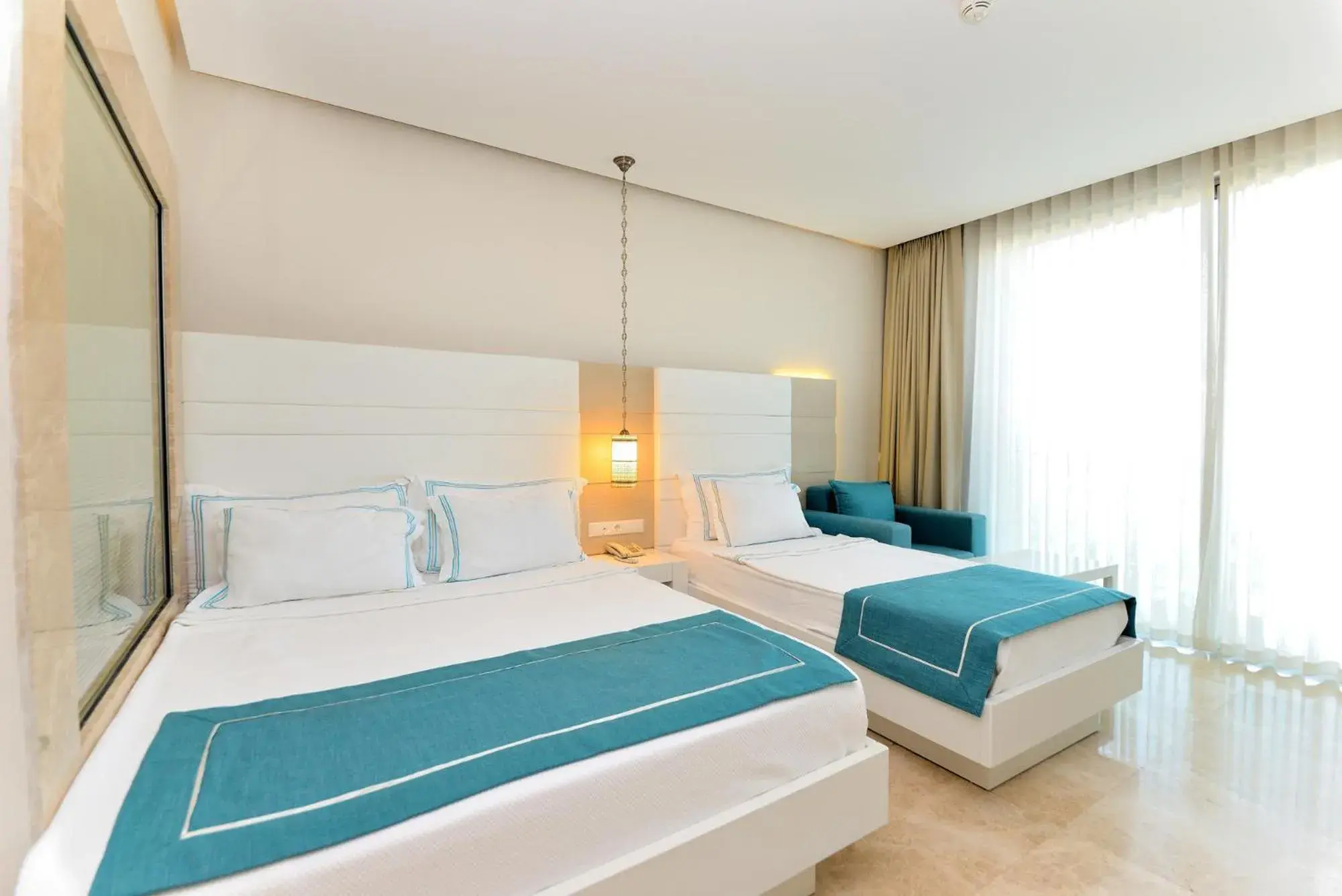 Deluxe Triple Room in Lugga Boutique Hotel & Beach Deluxe Triple Room in Lugga Boutique Hotel & Beach