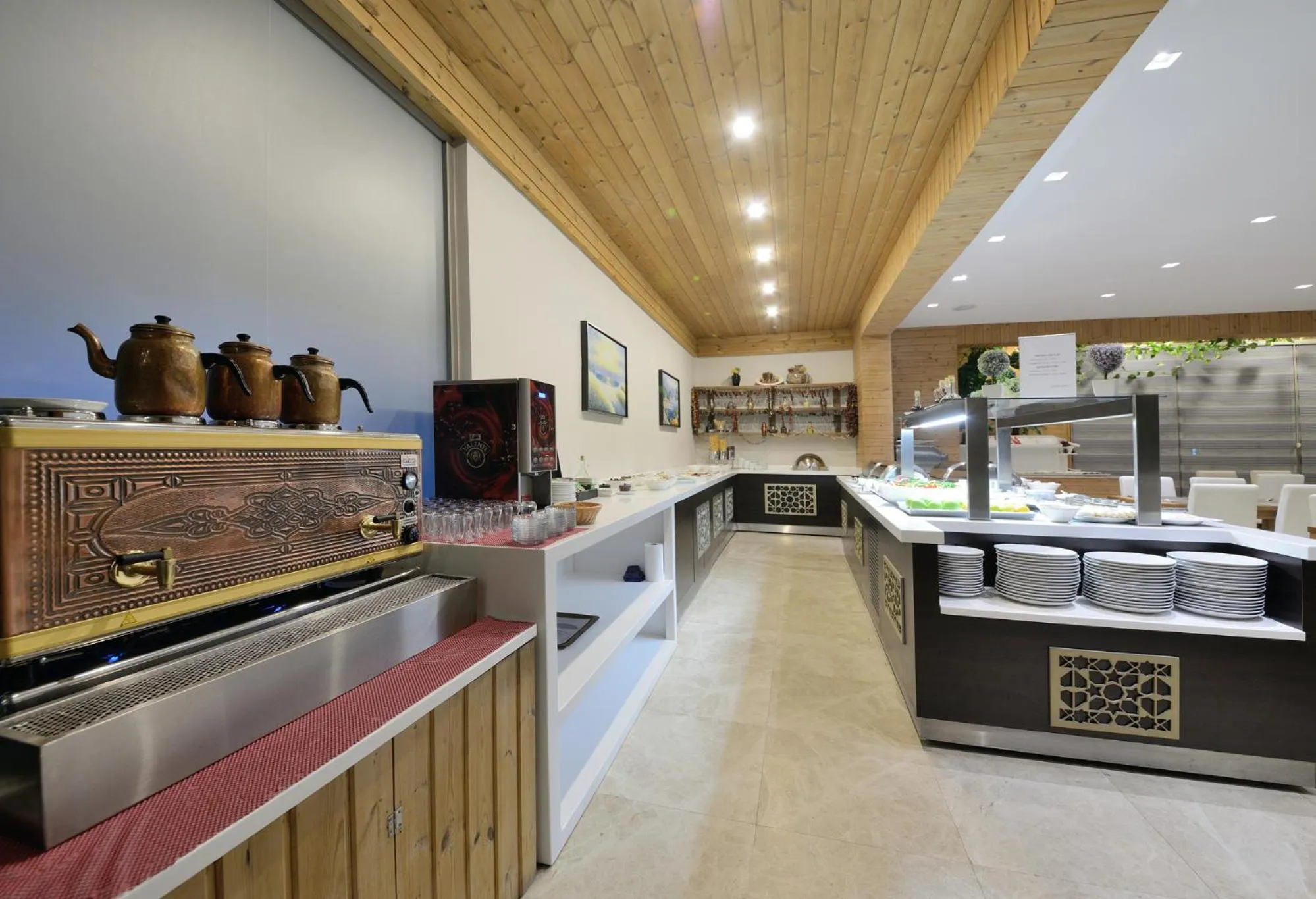 Buffet breakfast in Lugga Boutique Hotel & Beach