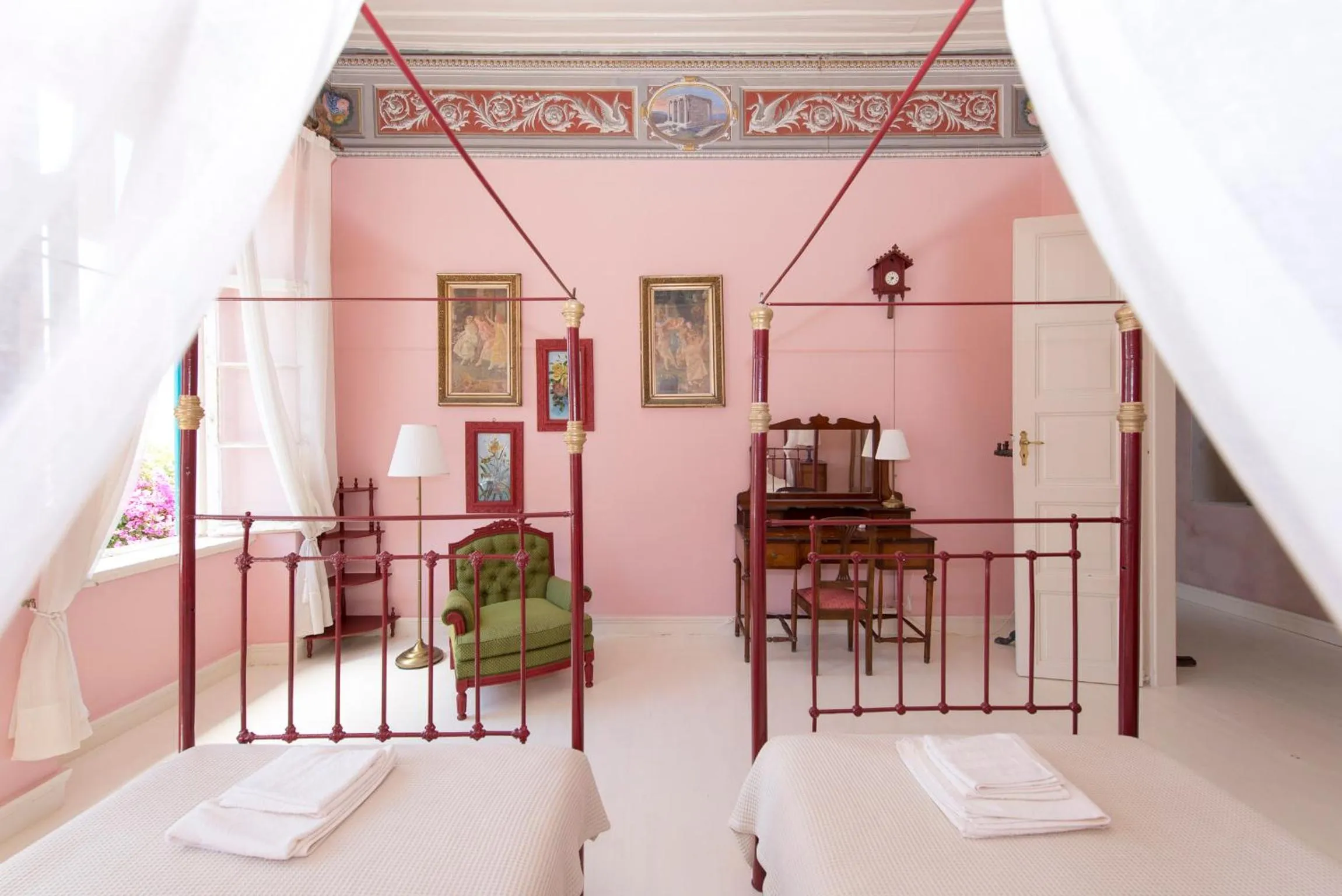 Bedroom, Bed in Villa Maria-Syros