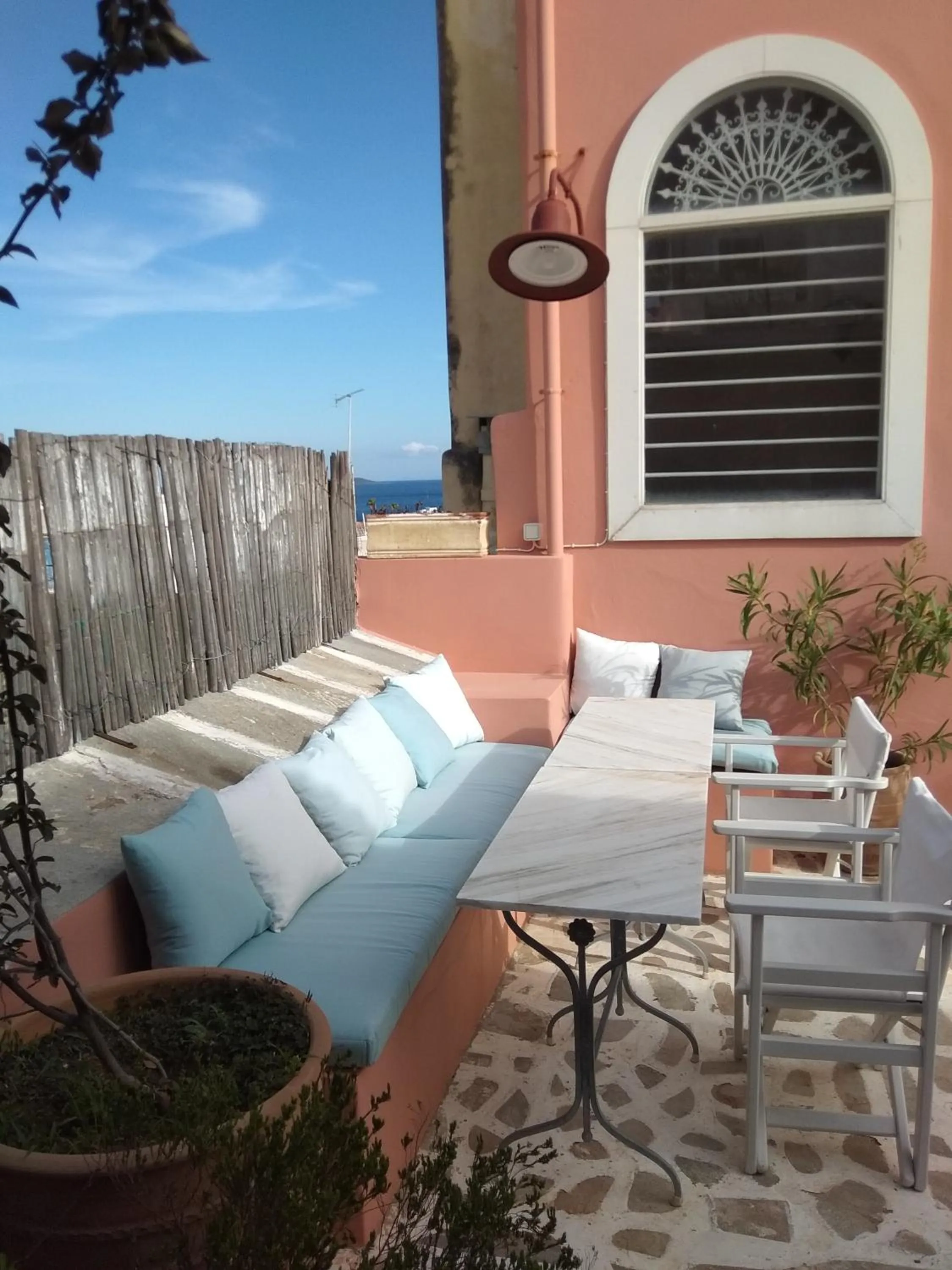 Patio in Villa Maria-Syros