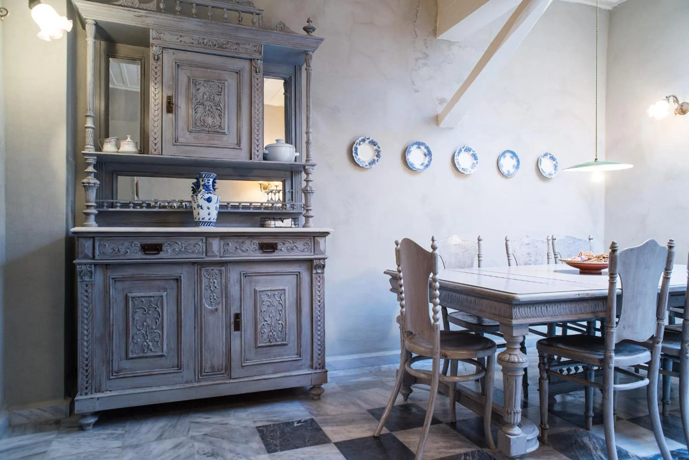 Dining area in Villa Maria-Syros