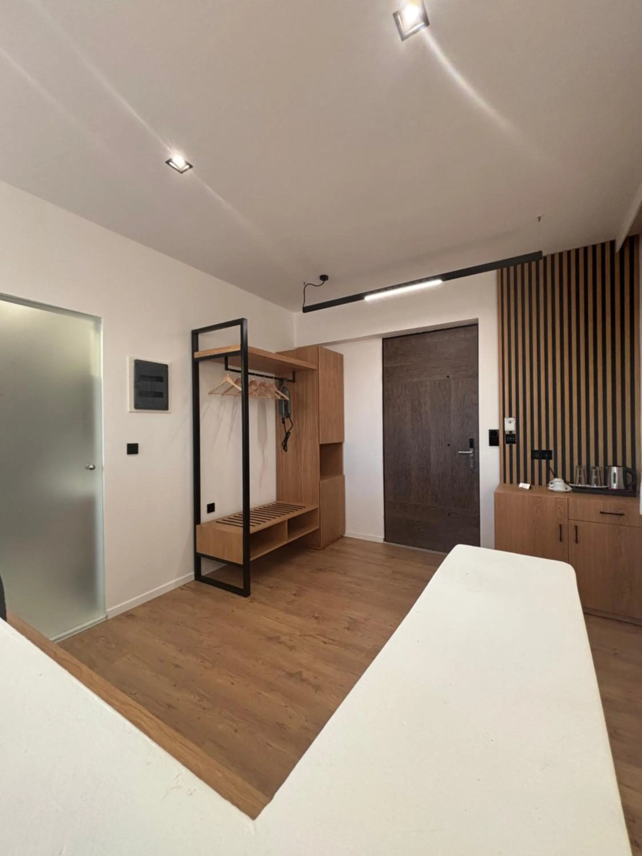 Bed in Ampoulos Rooms & Apartments