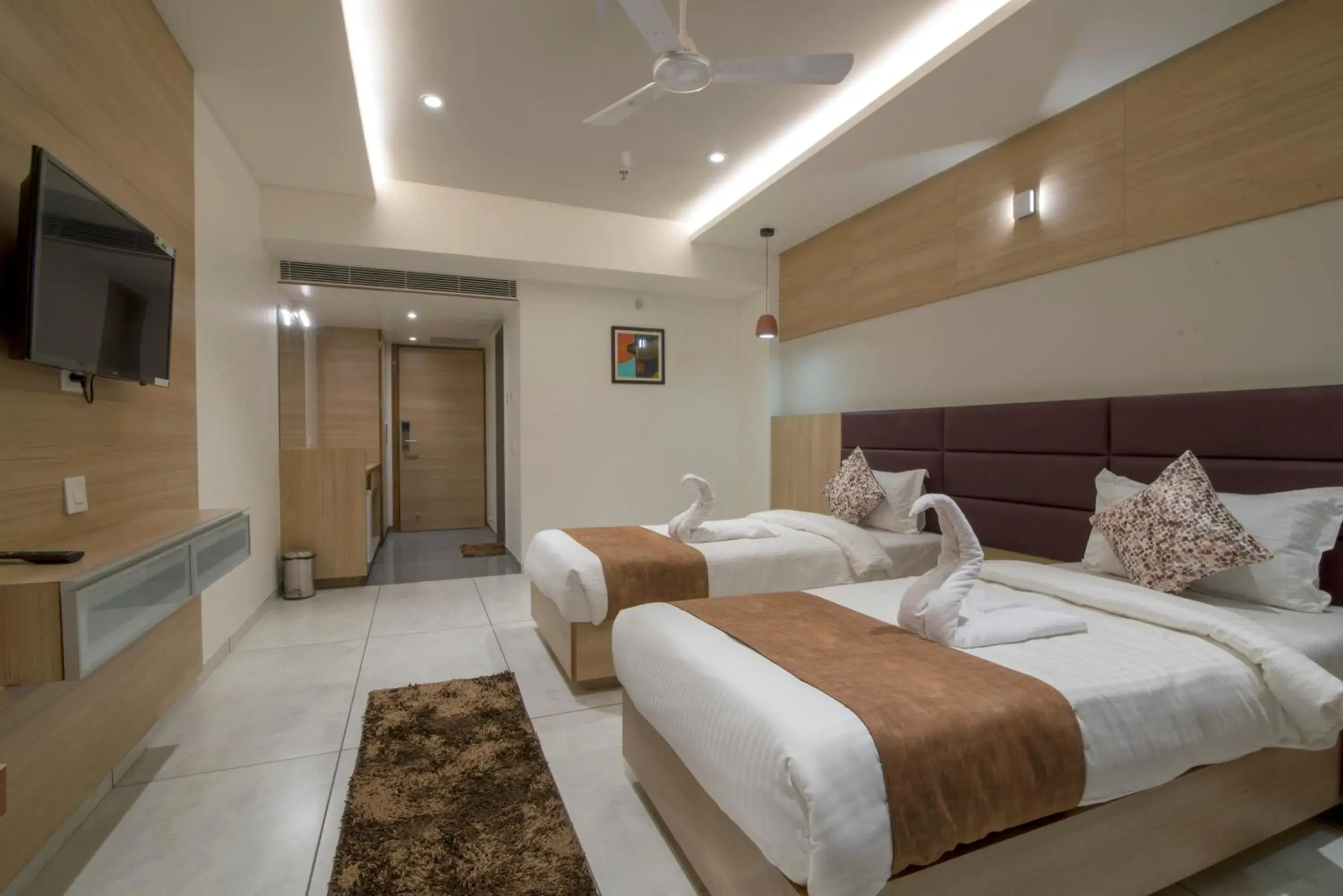 Deluxe Twin Room in HOTEL SILVERA GRAND Deluxe Twin Room in HOTEL SILVERA GRAND