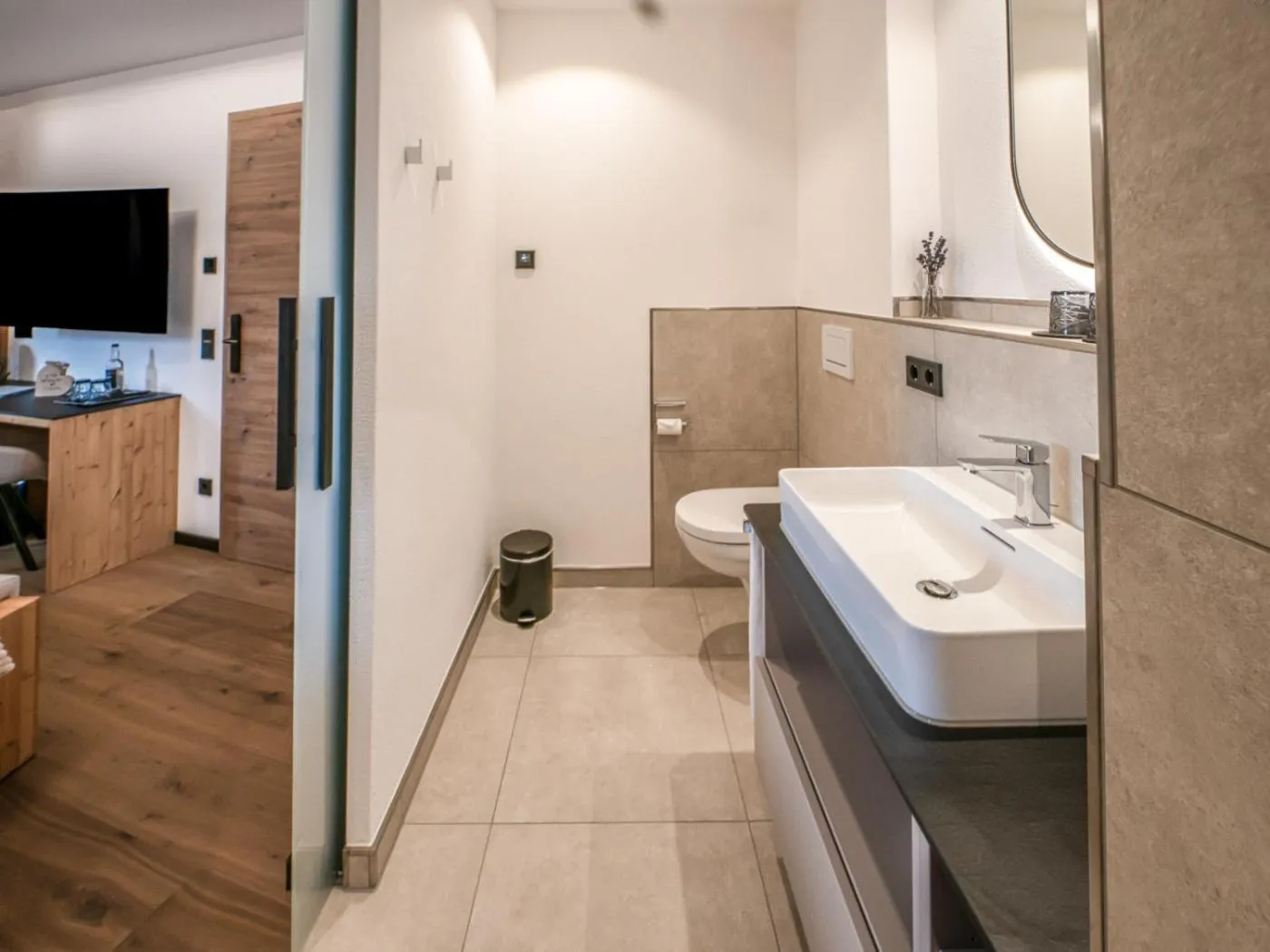 Bathroom in Mäsers Allgäuherz