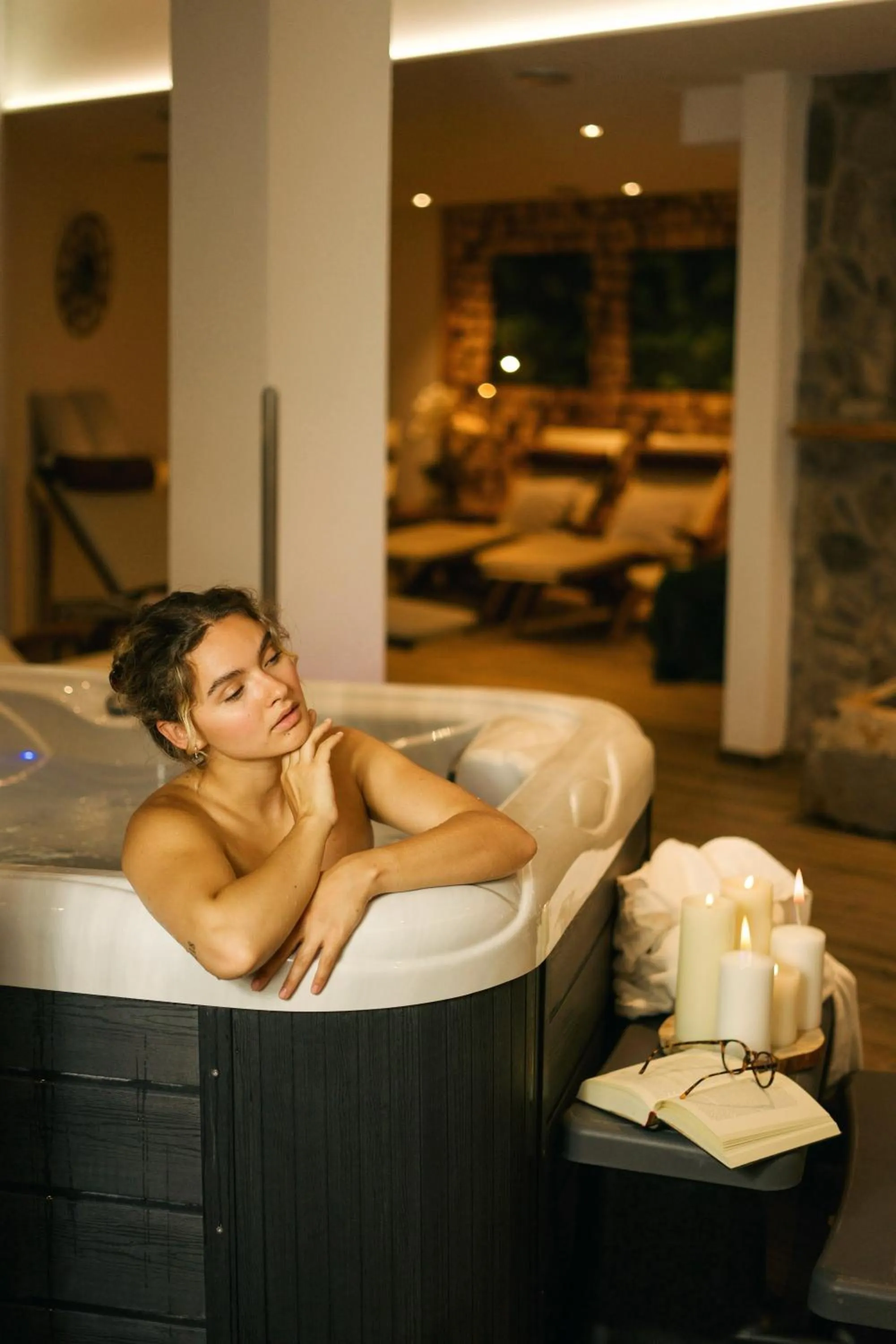 Hot Tub in Mäsers Allgäuherz