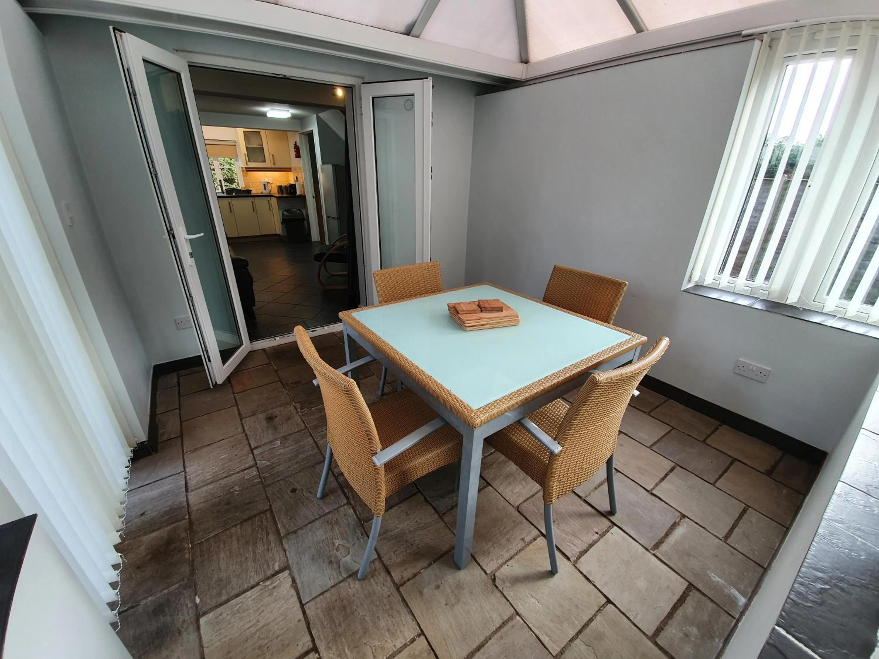 Seating area in Low Farm Cottages