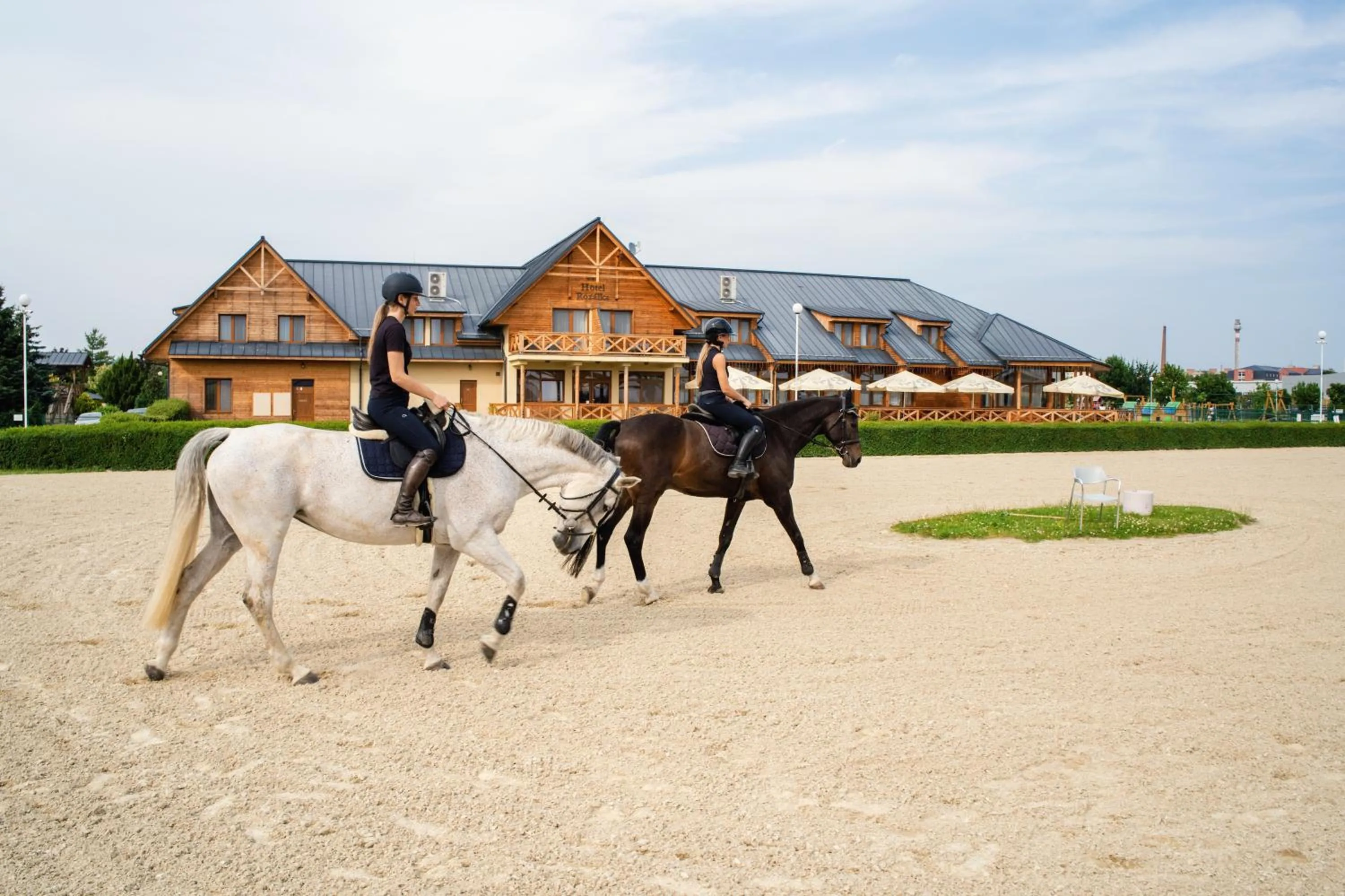 Horse-riding in Hotel Rozálka