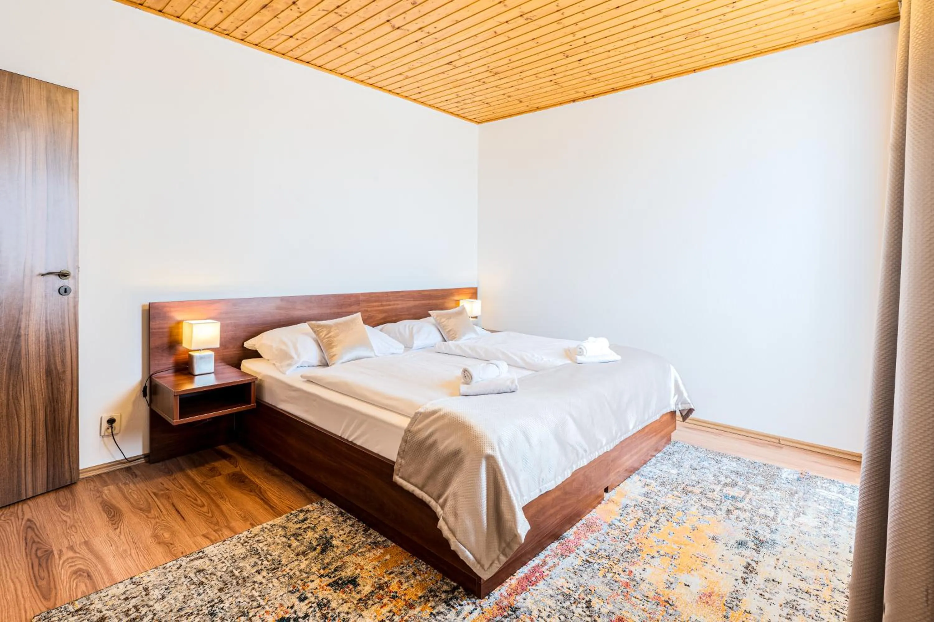 Bedroom, Bed in Hotel Rozálka