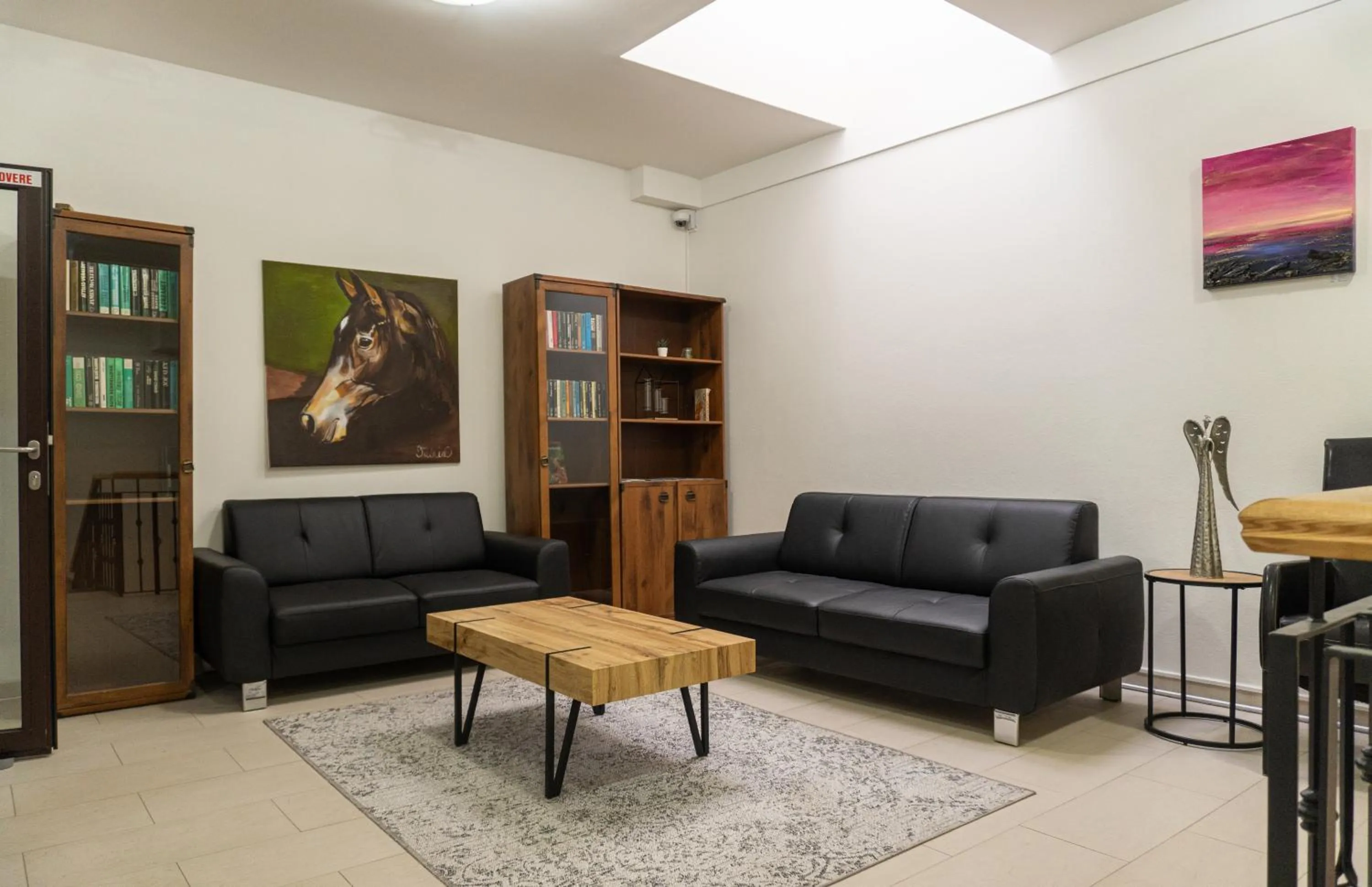 Seating area in Hotel Rozálka