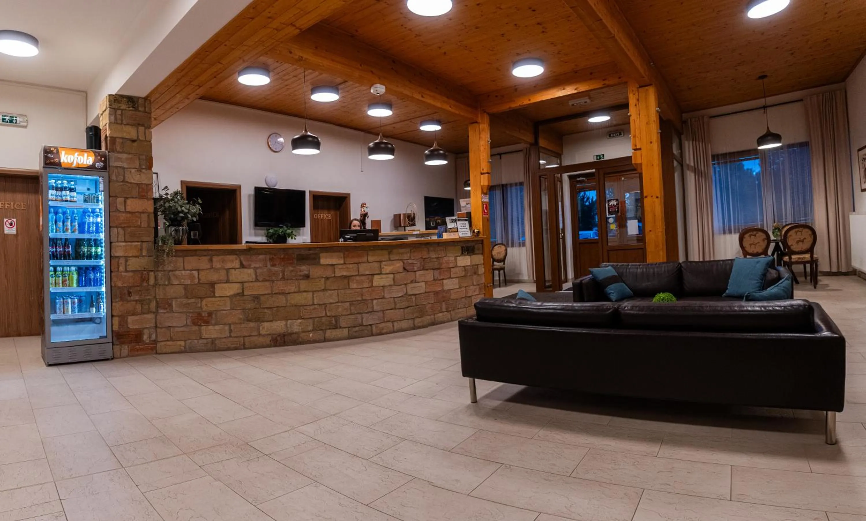 Lobby or reception in Hotel Rozálka