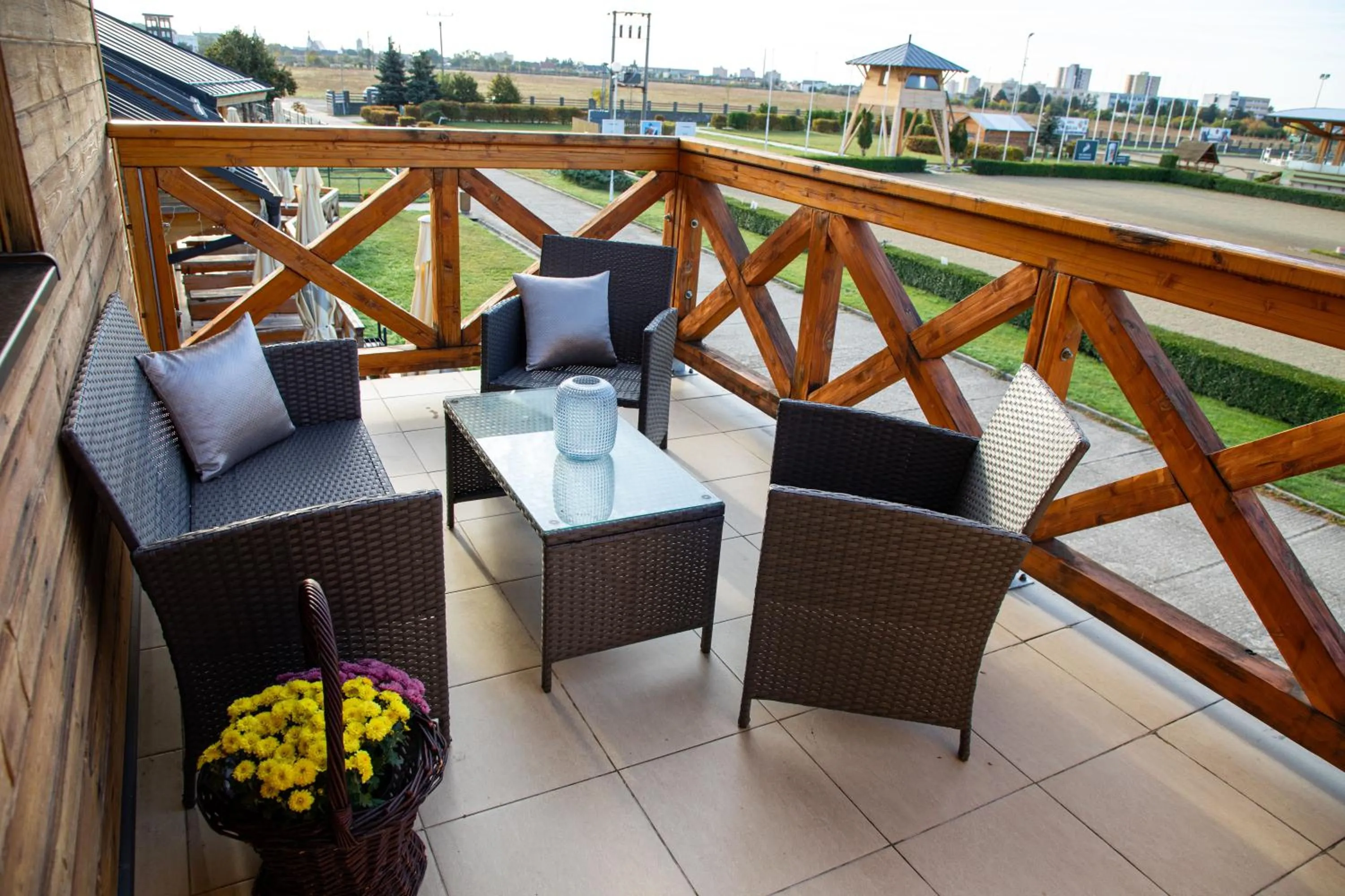 Balcony/Terrace in Hotel Rozálka