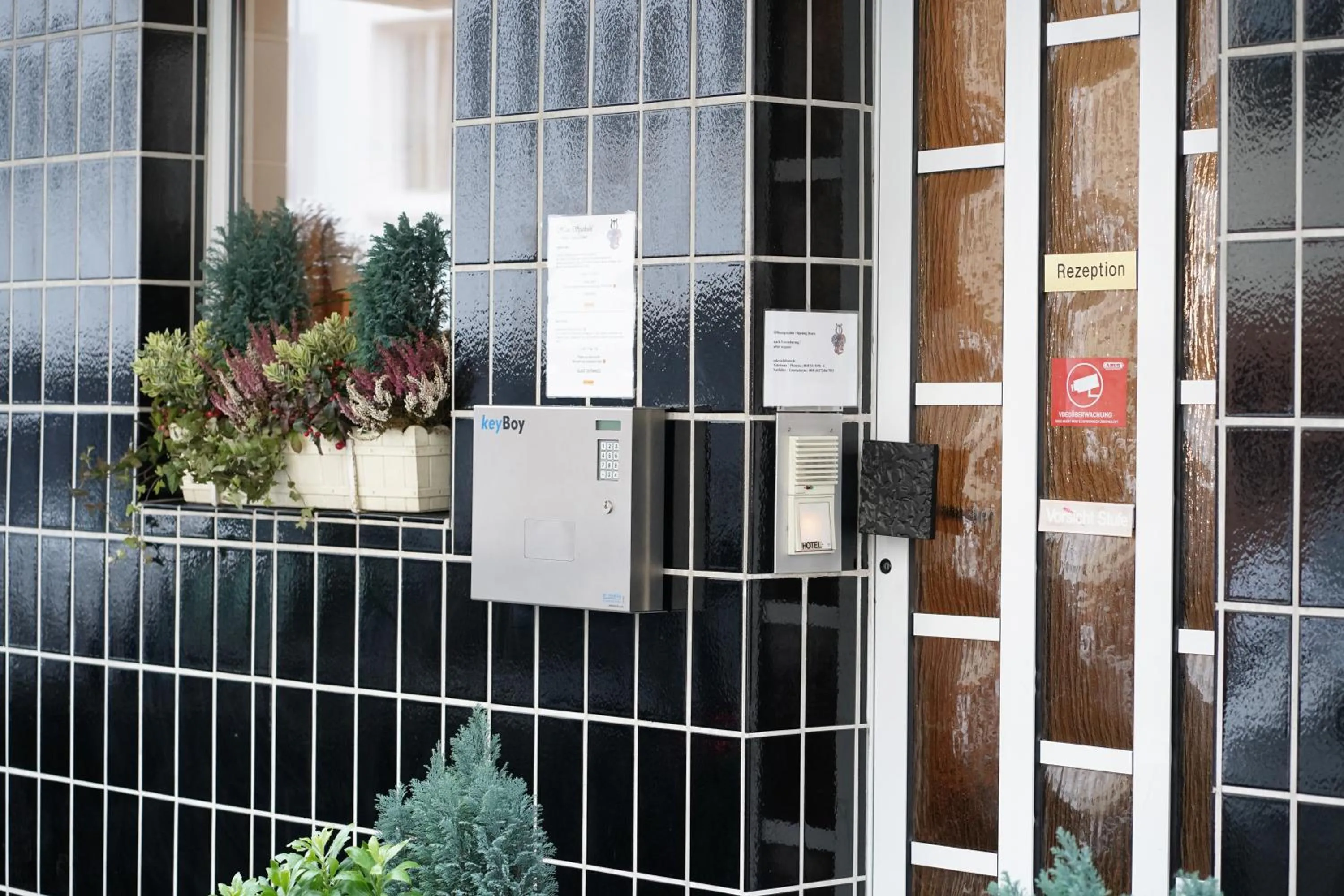 Property building in Haus Sparkuhl Hotel Garni